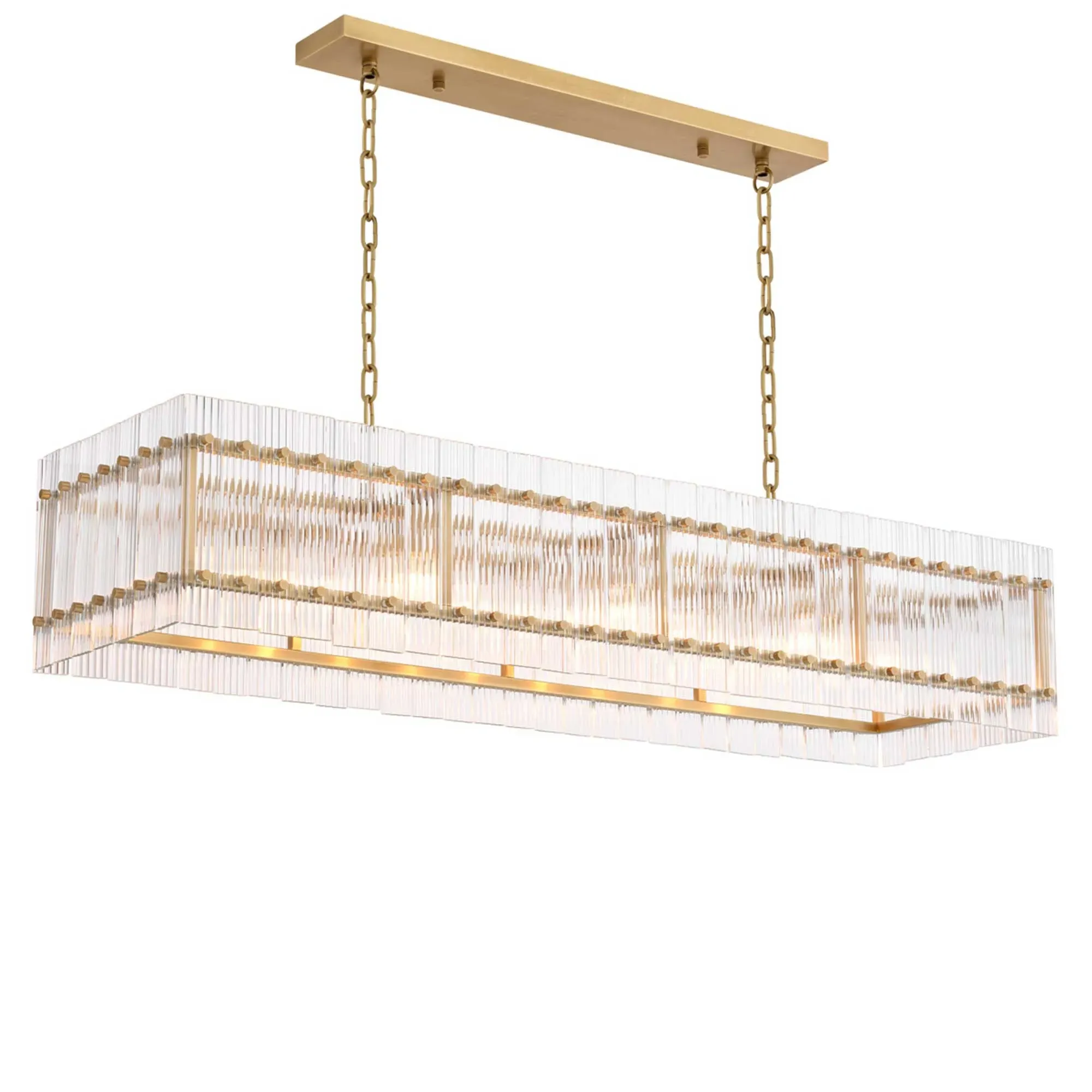 Eichholtz Ruby Rectangular Chandelier - Metal