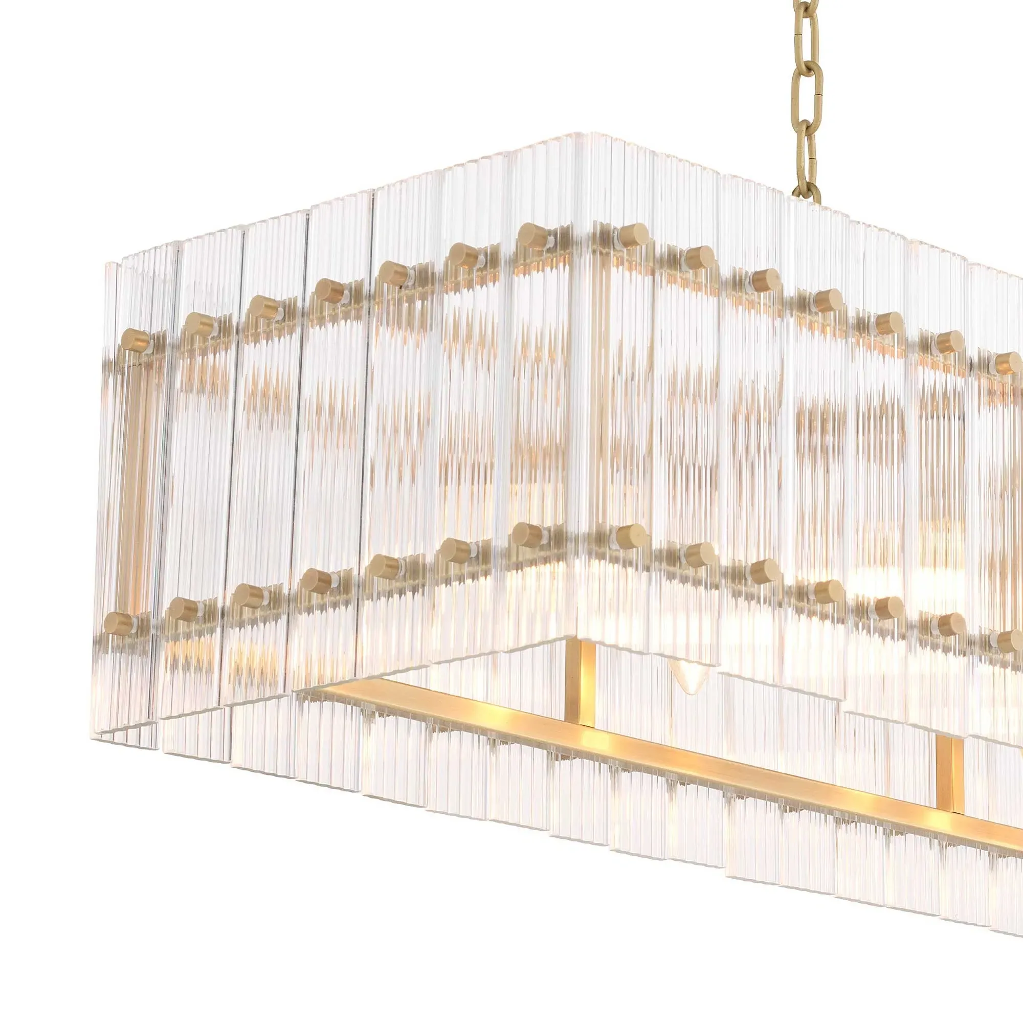 Eichholtz Ruby Rectangular Chandelier - Metal