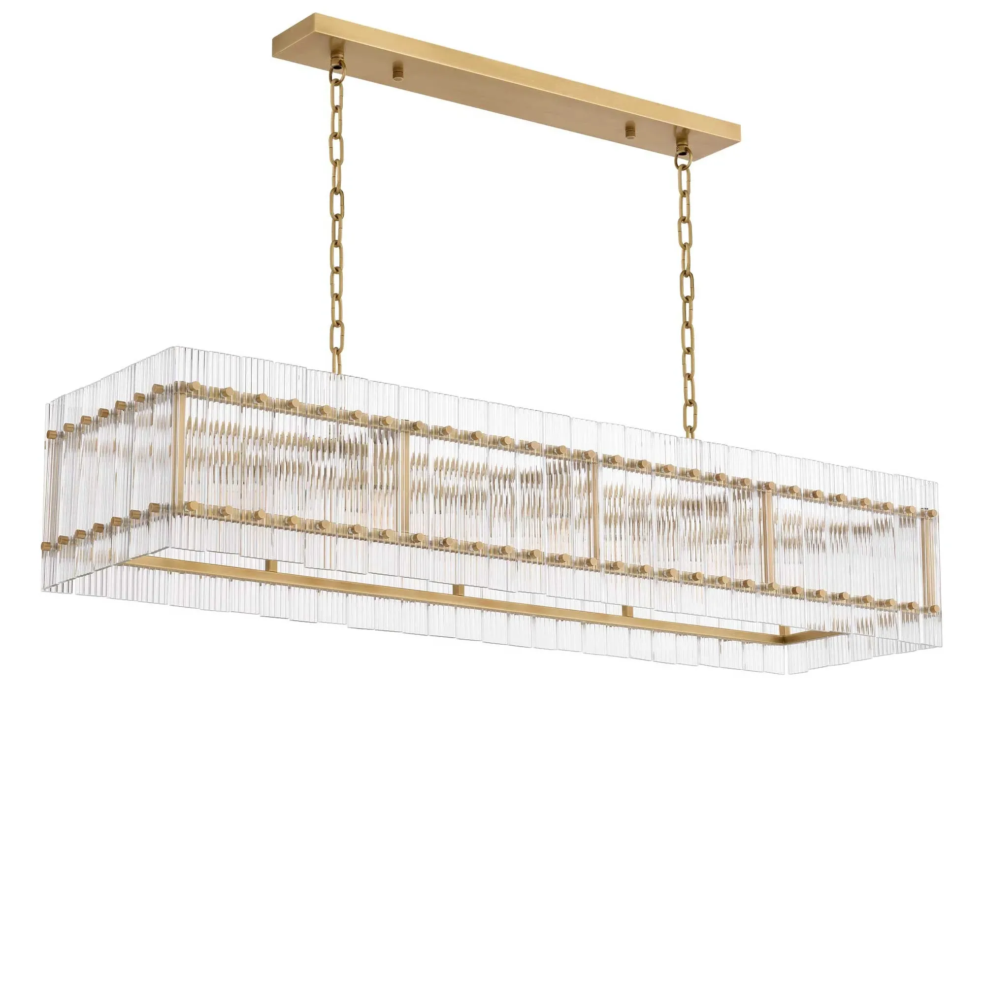 Eichholtz Ruby Rectangular Chandelier - Metal