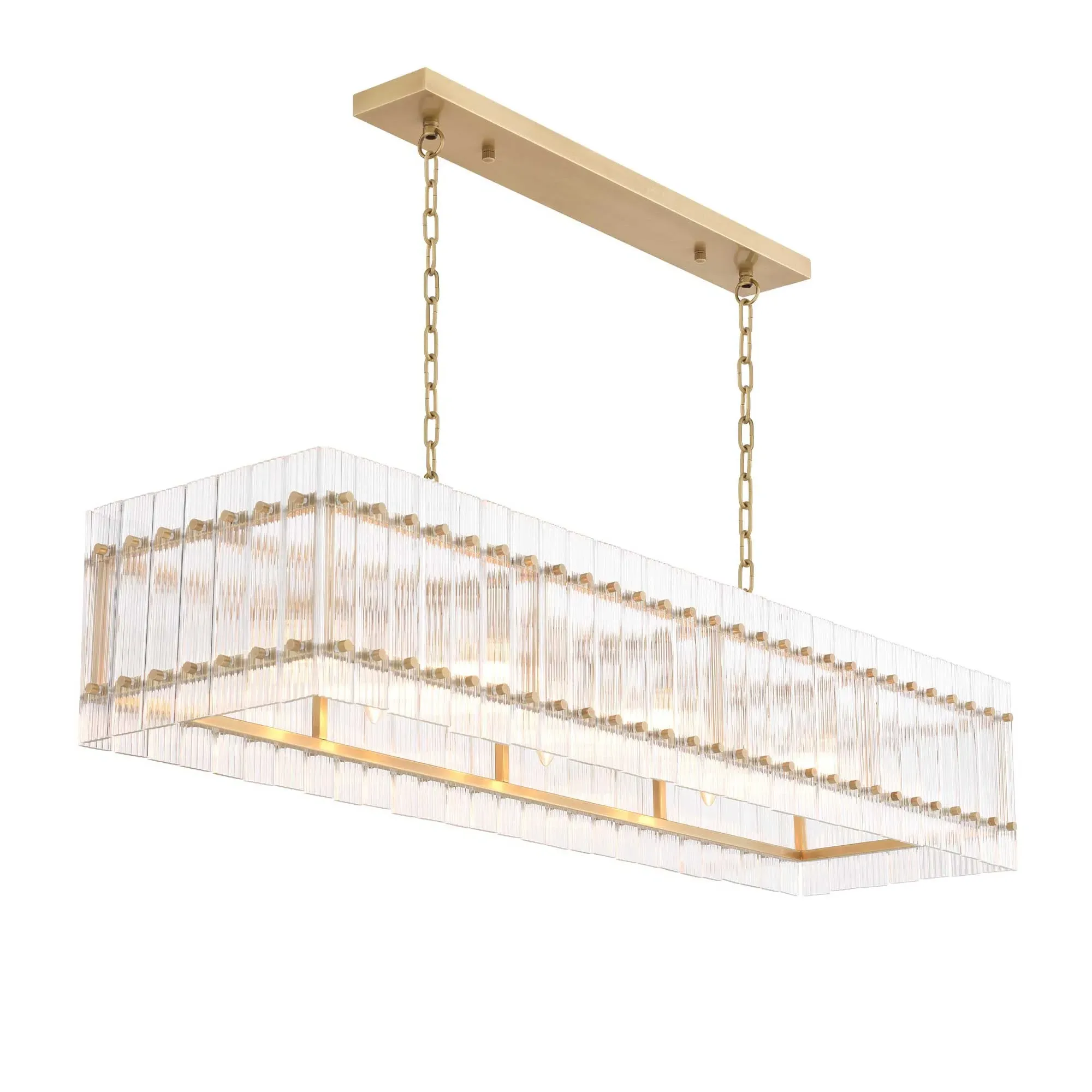 Eichholtz Ruby Rectangular Chandelier - Metal