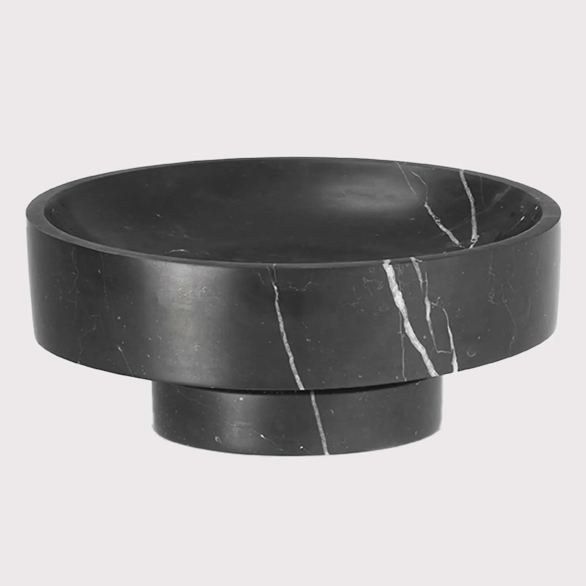 Eichholtz Santiago Bowl - Black, Marble