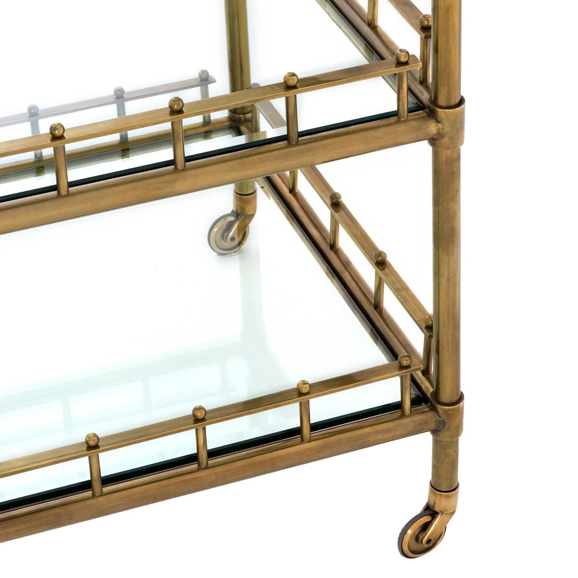 Eichholtz Scarlett Trolley - Gold, Metal