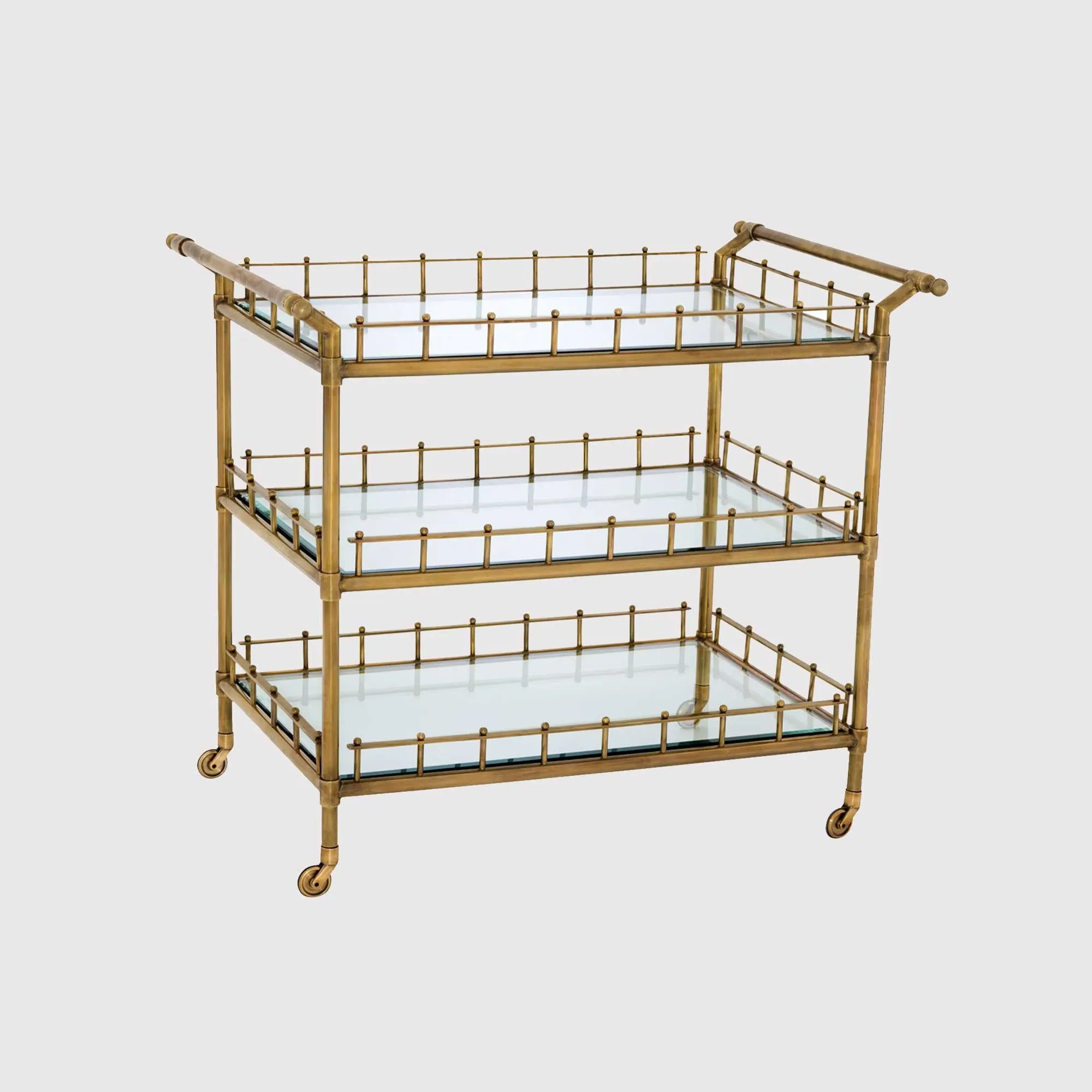 Eichholtz Scarlett Trolley - Gold, Metal