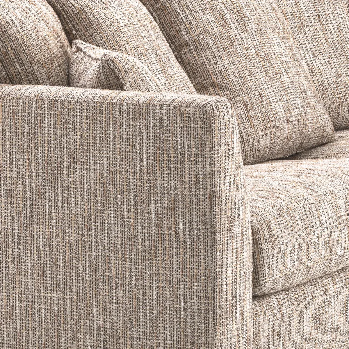 Eichholtz Taylor Mademoiselle Sofa - Beige, Fabric