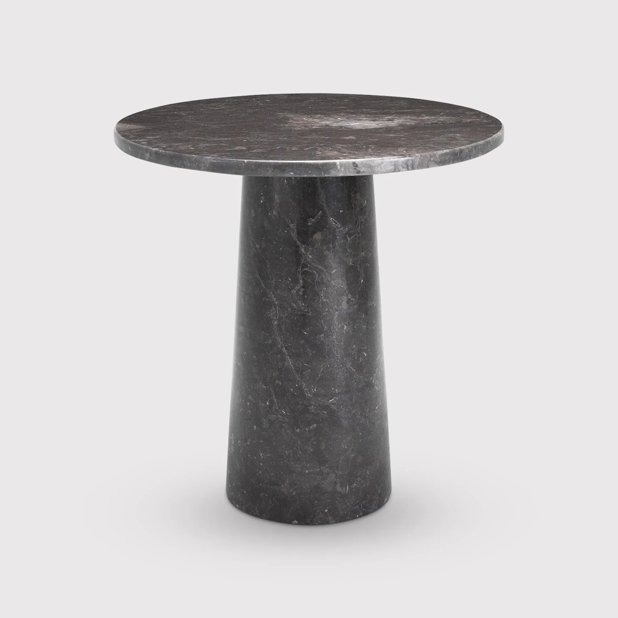 Eichholtz Terry Round Side Table - Grey, Marble