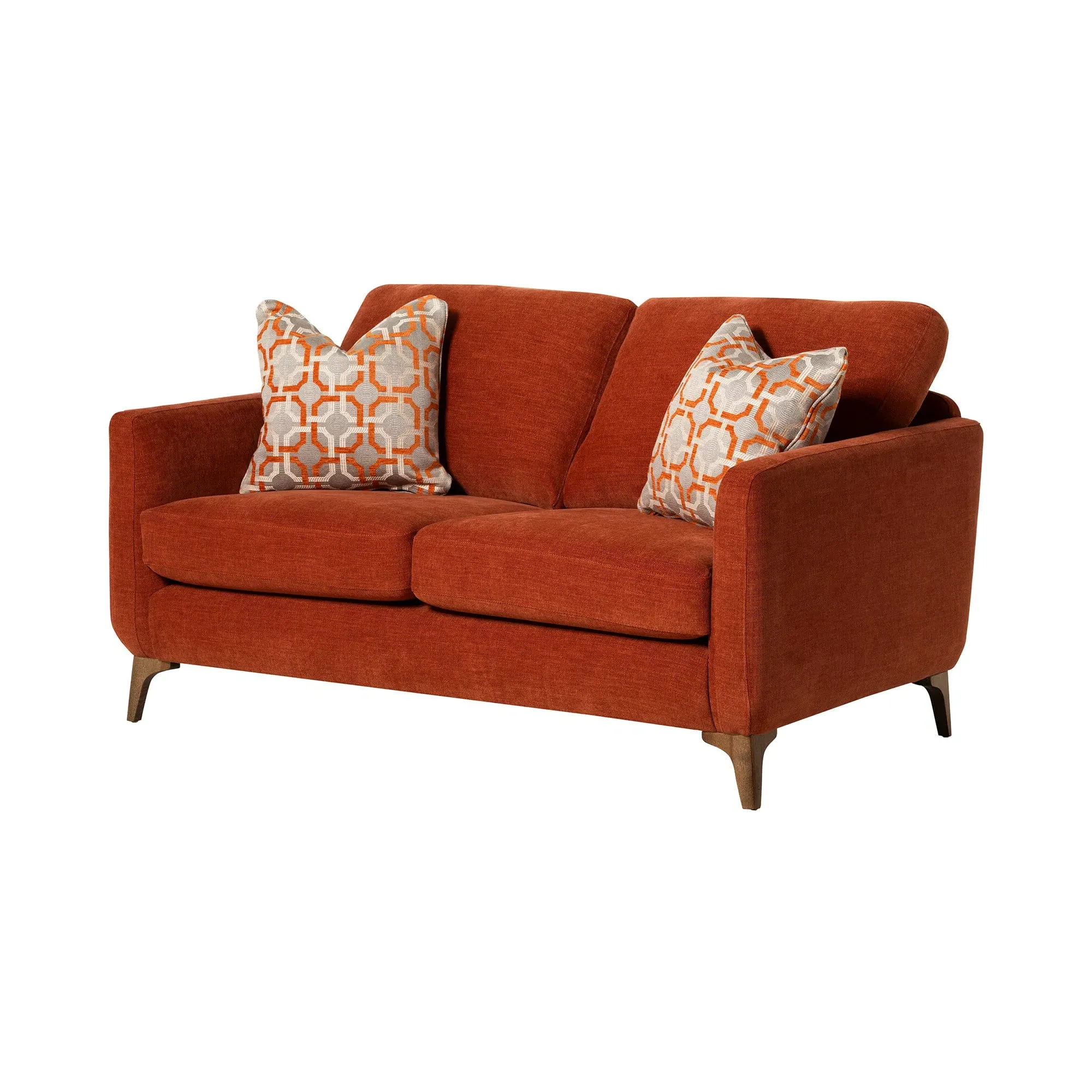 Ellerton 2-Seater Sofa - Red, Fabric