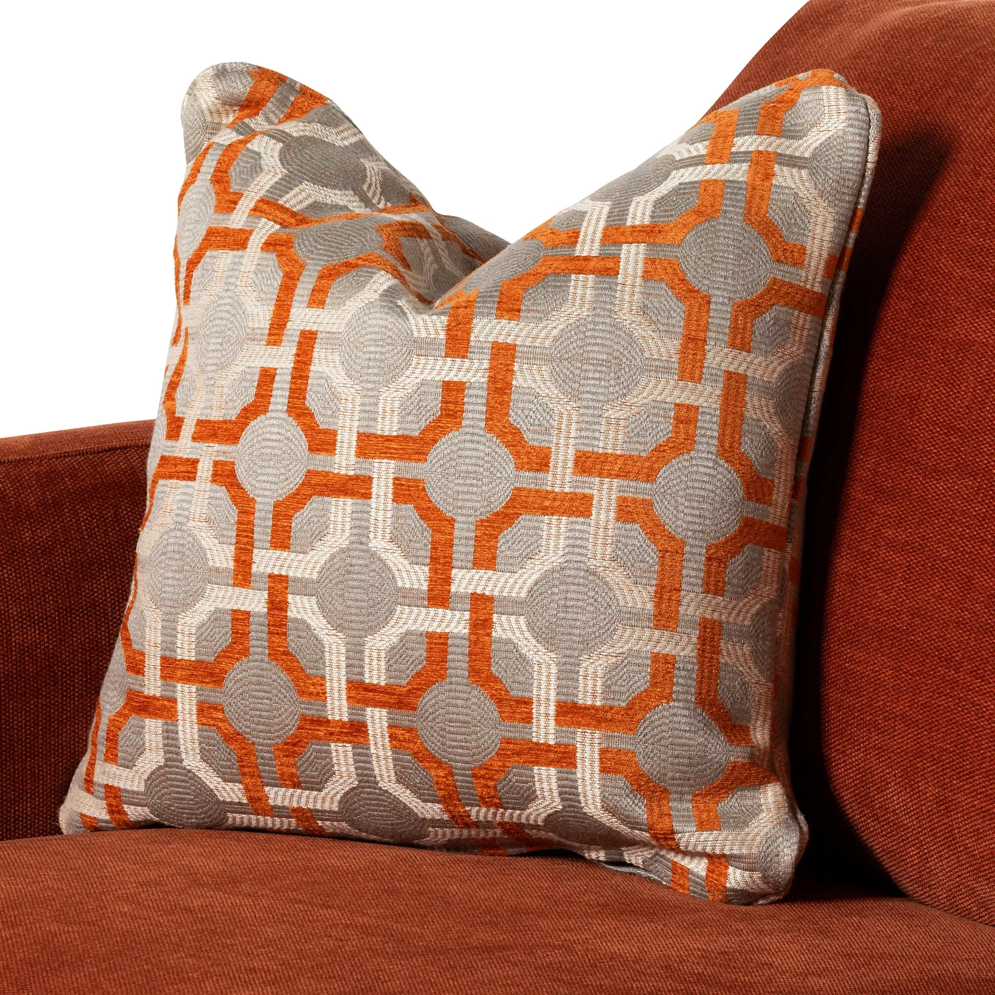 Ellerton 2-Seater Sofa - Red, Fabric