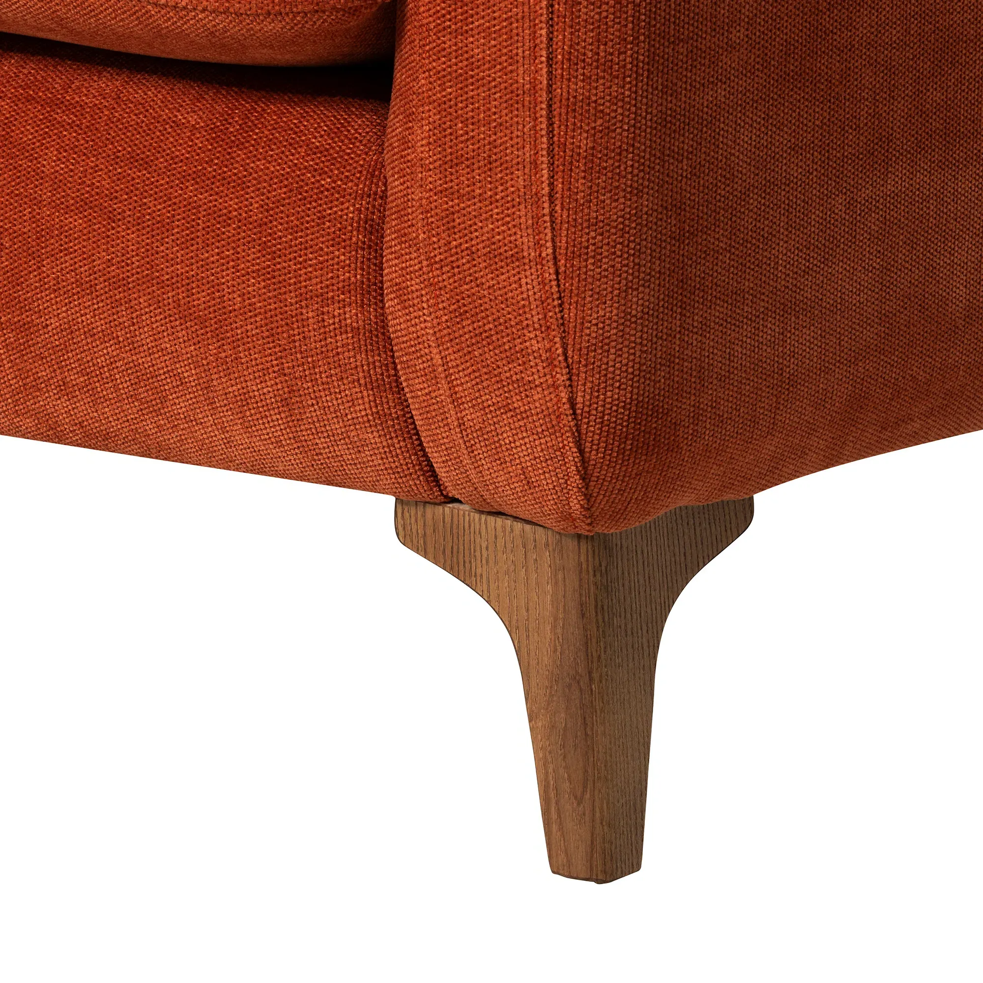 Ellerton 3-Seater Sofa - Red, Fabric