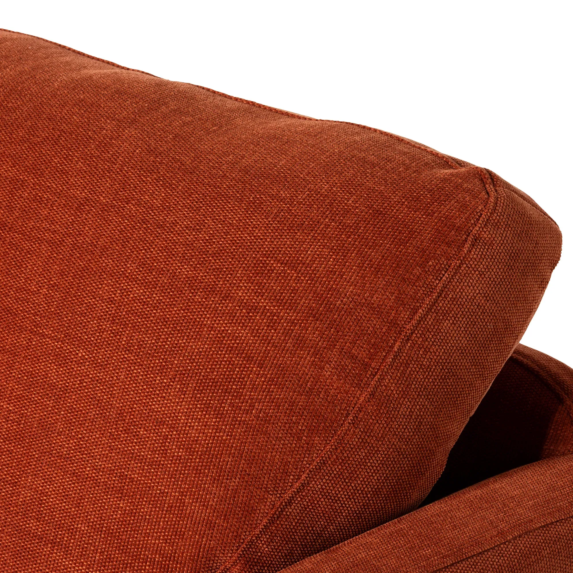 Ellerton Cuddler Chair - Red Fabric