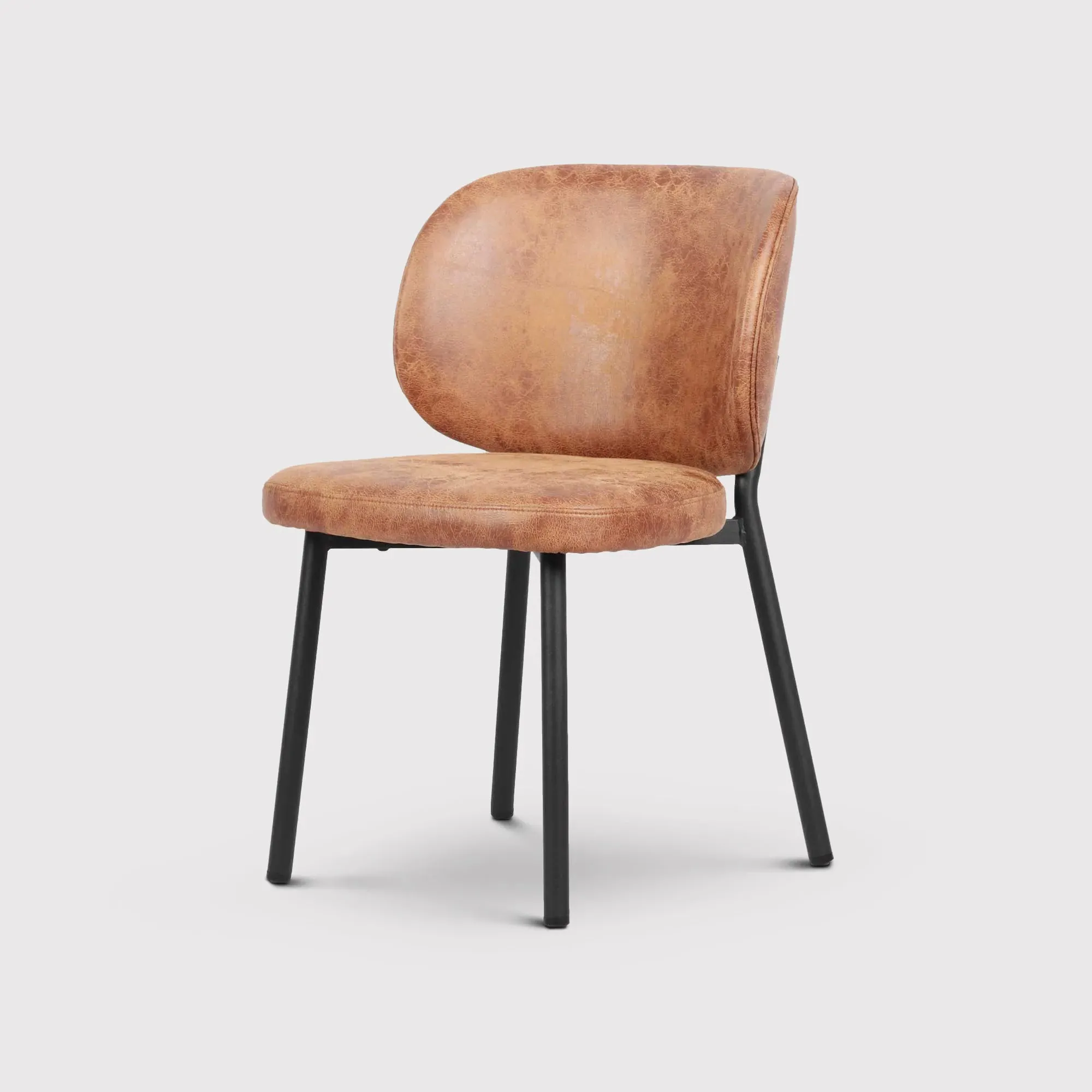 Elodie Dining Chair - Neutral, Fabric