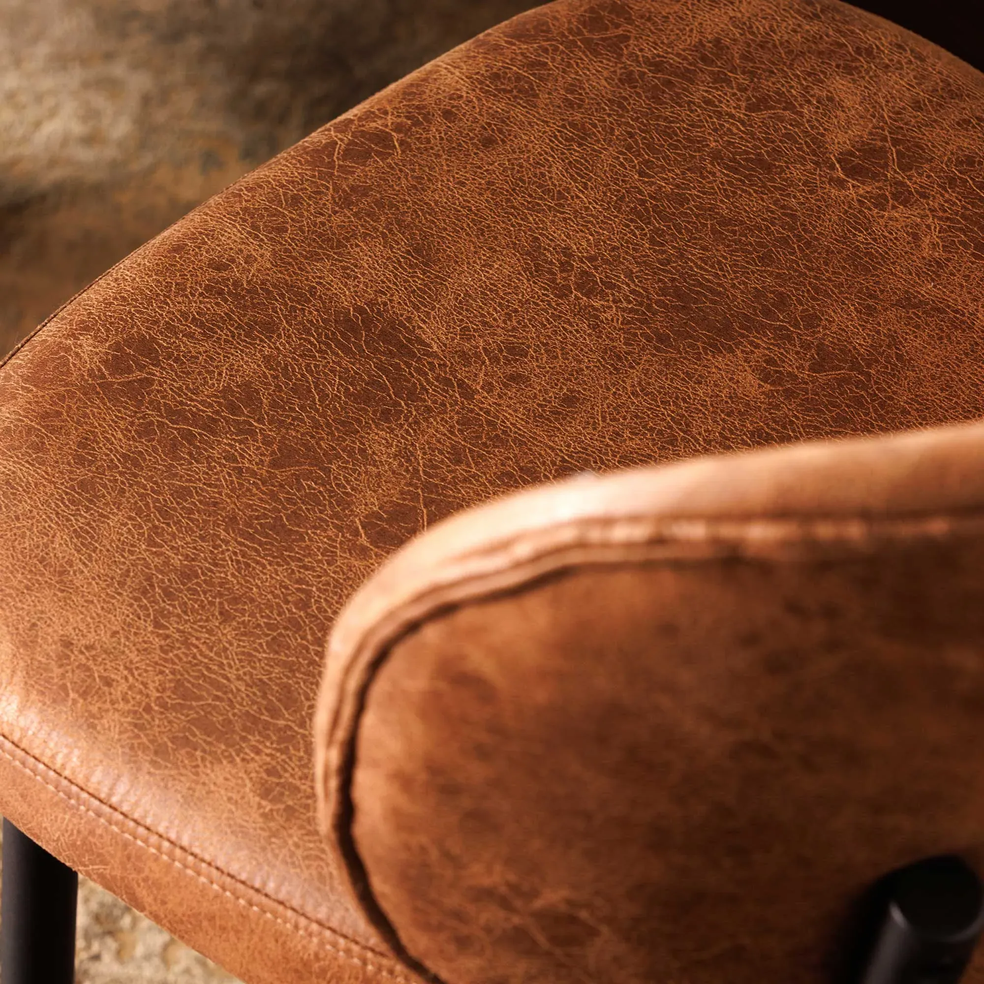 Elodie Dining Chair - Neutral, Fabric