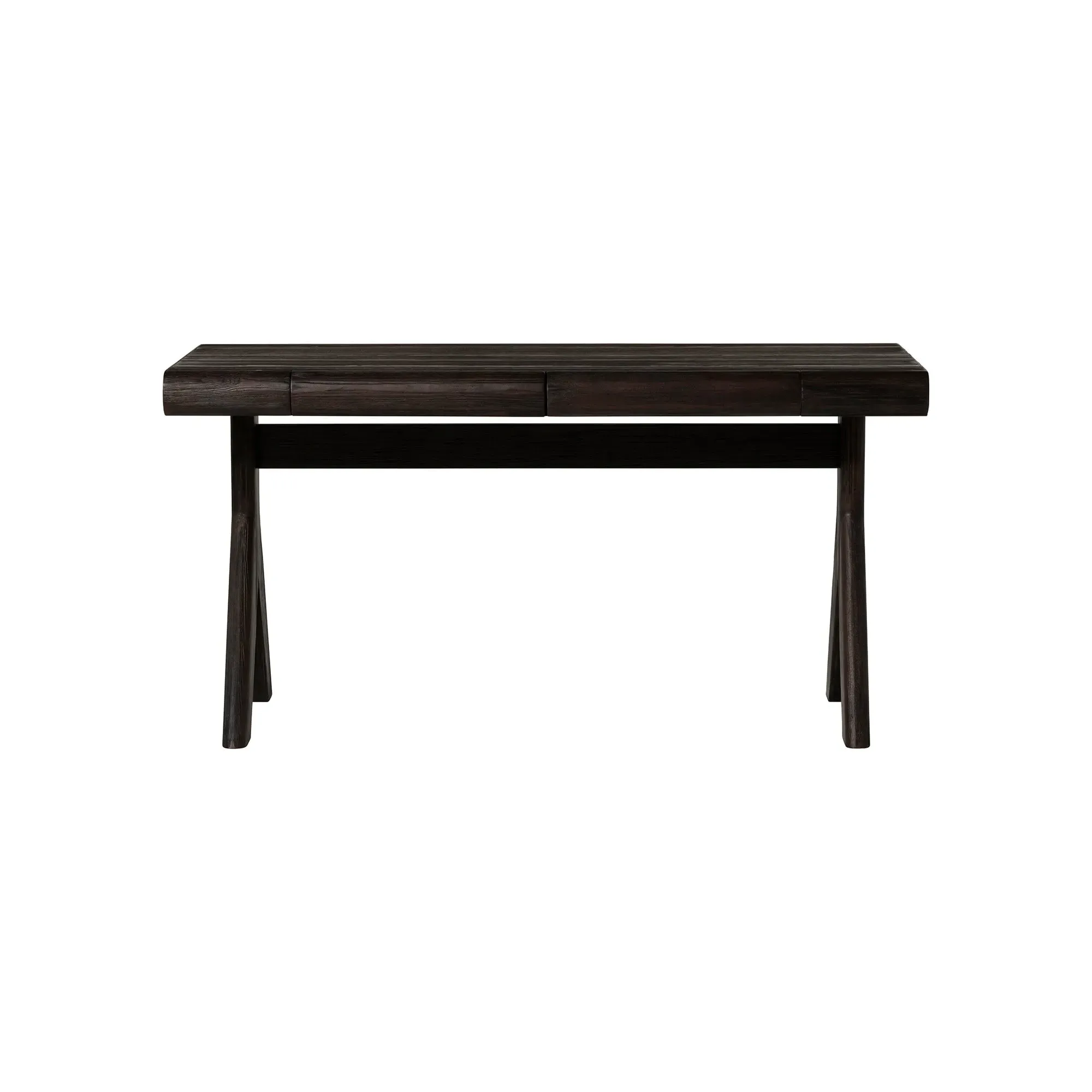 Elstow Desk - Brown, Pine Wood