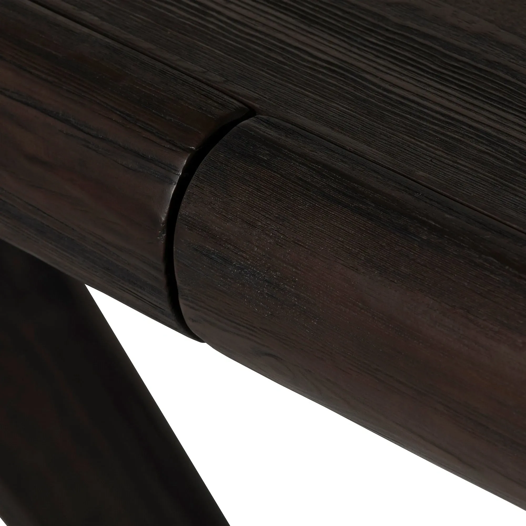 Elstow Desk - Brown, Pine Wood