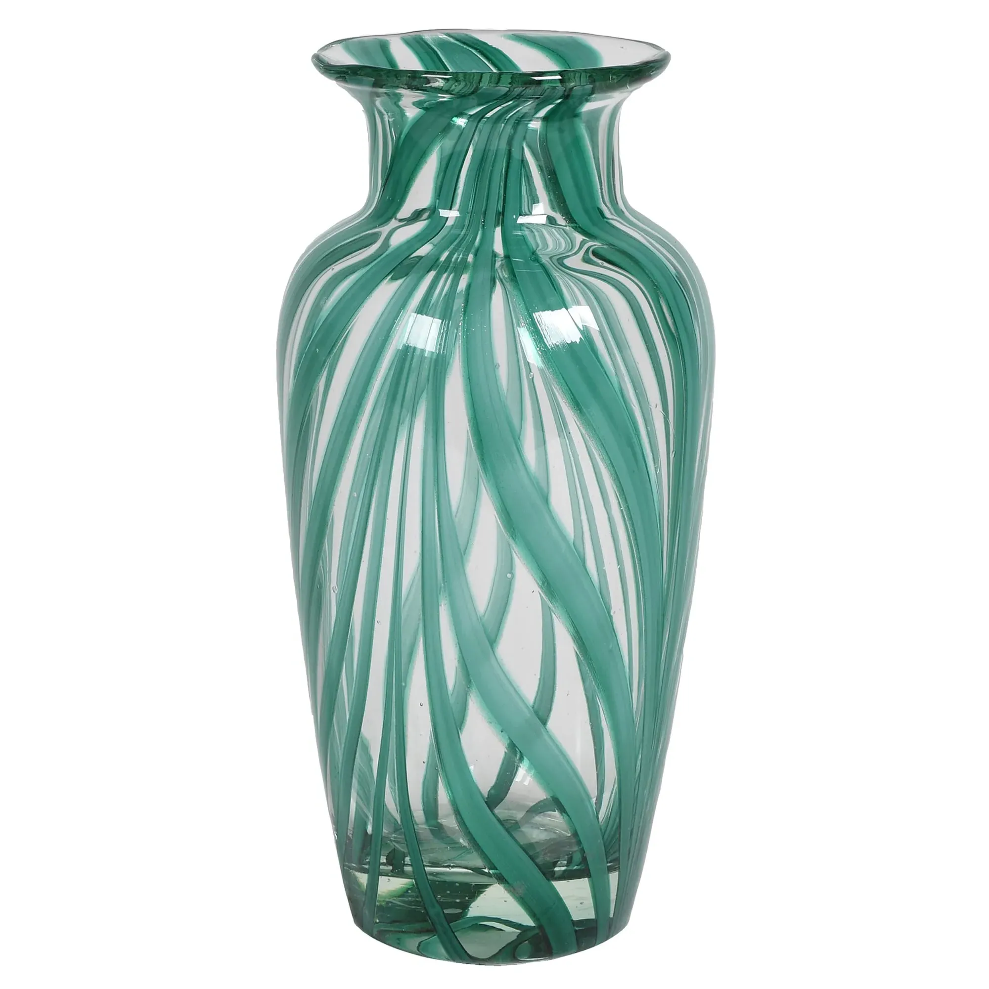 Emerald Glass Vase - Green
