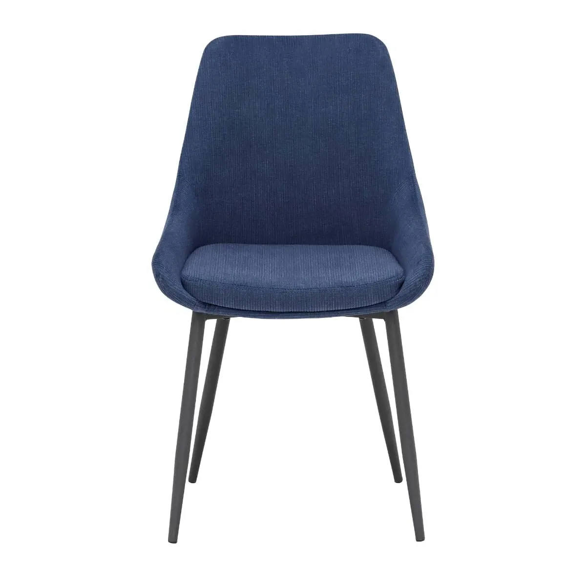Emmett Dining Chair - Blue, Fabric