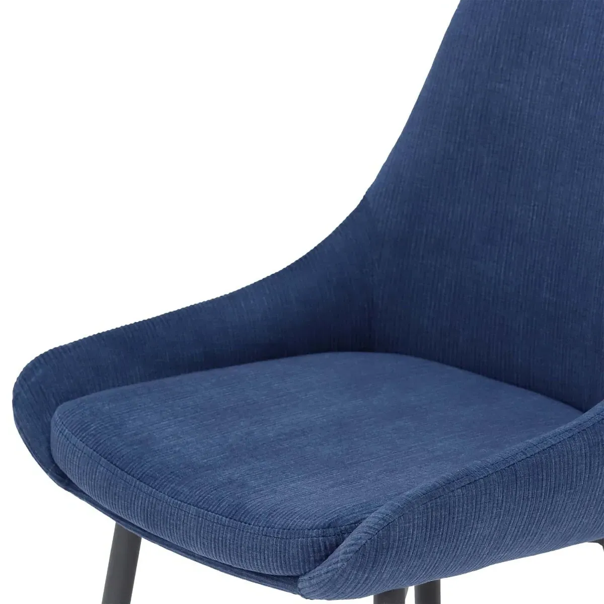 Emmett Dining Chair - Blue, Fabric