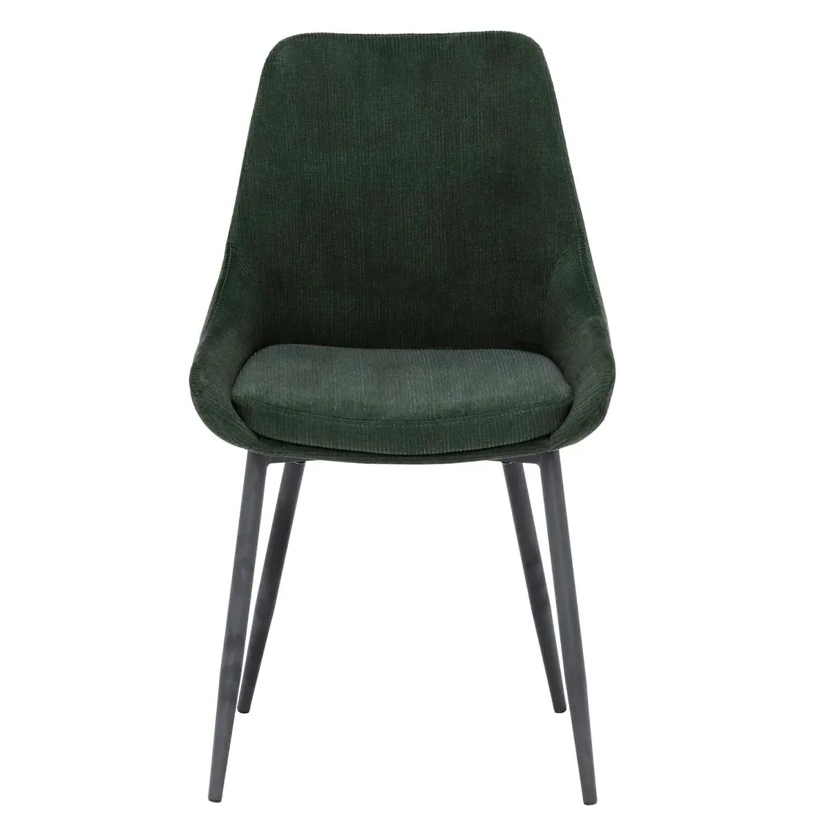 Emmett Dining Chair - Green, Fabric