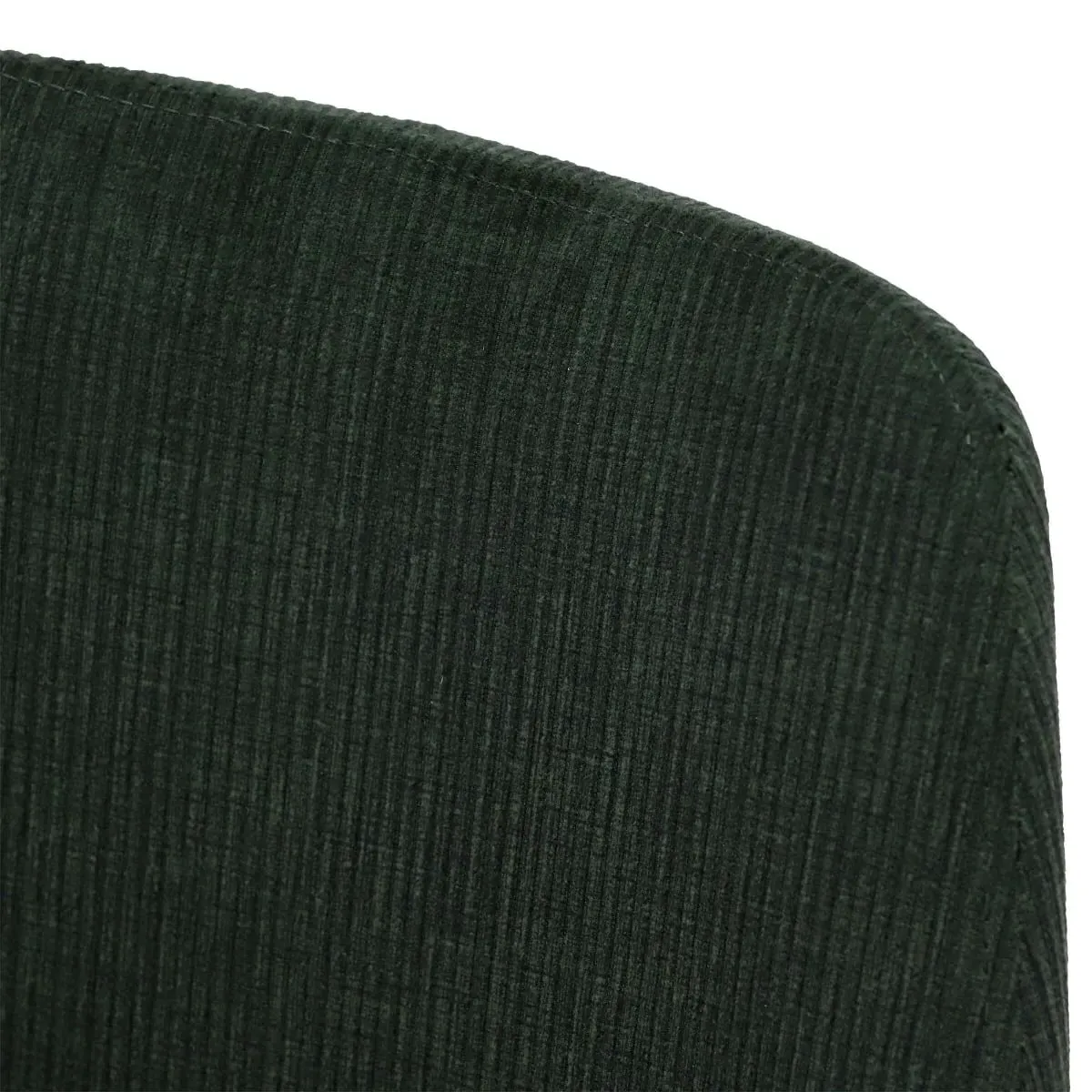 Emmett Dining Chair - Green, Fabric