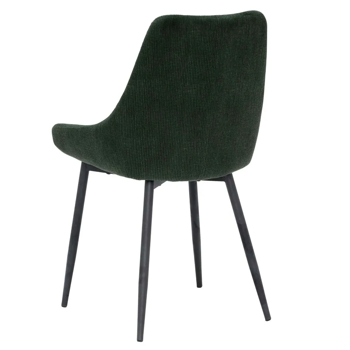 Emmett Dining Chair - Green, Fabric
