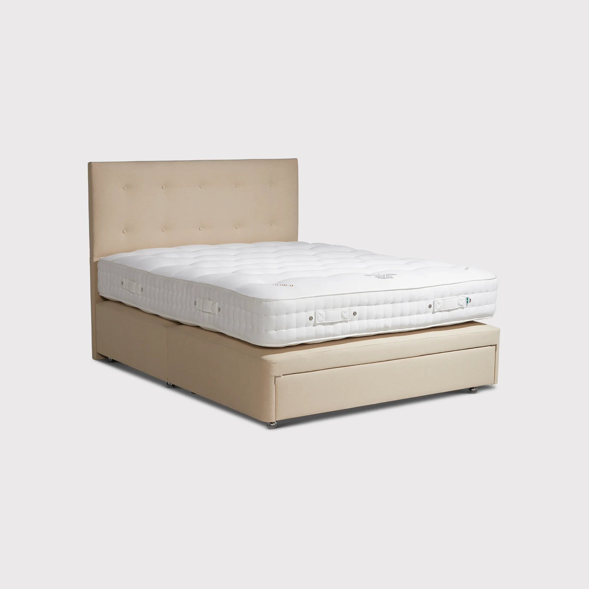 Enchanted House Appledore King Size Divan - Wood