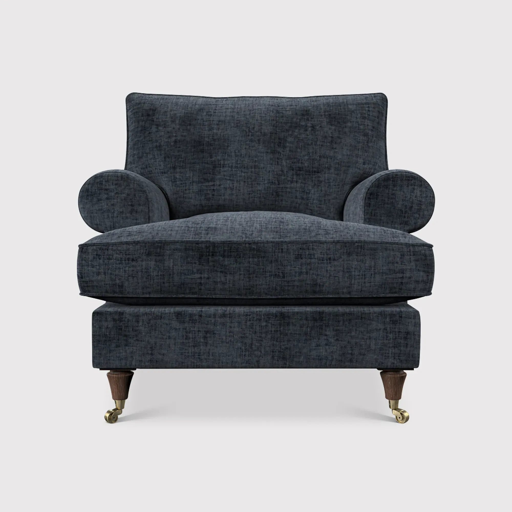 English Heritage Finch Accent Armchair - Blue, Fabric image