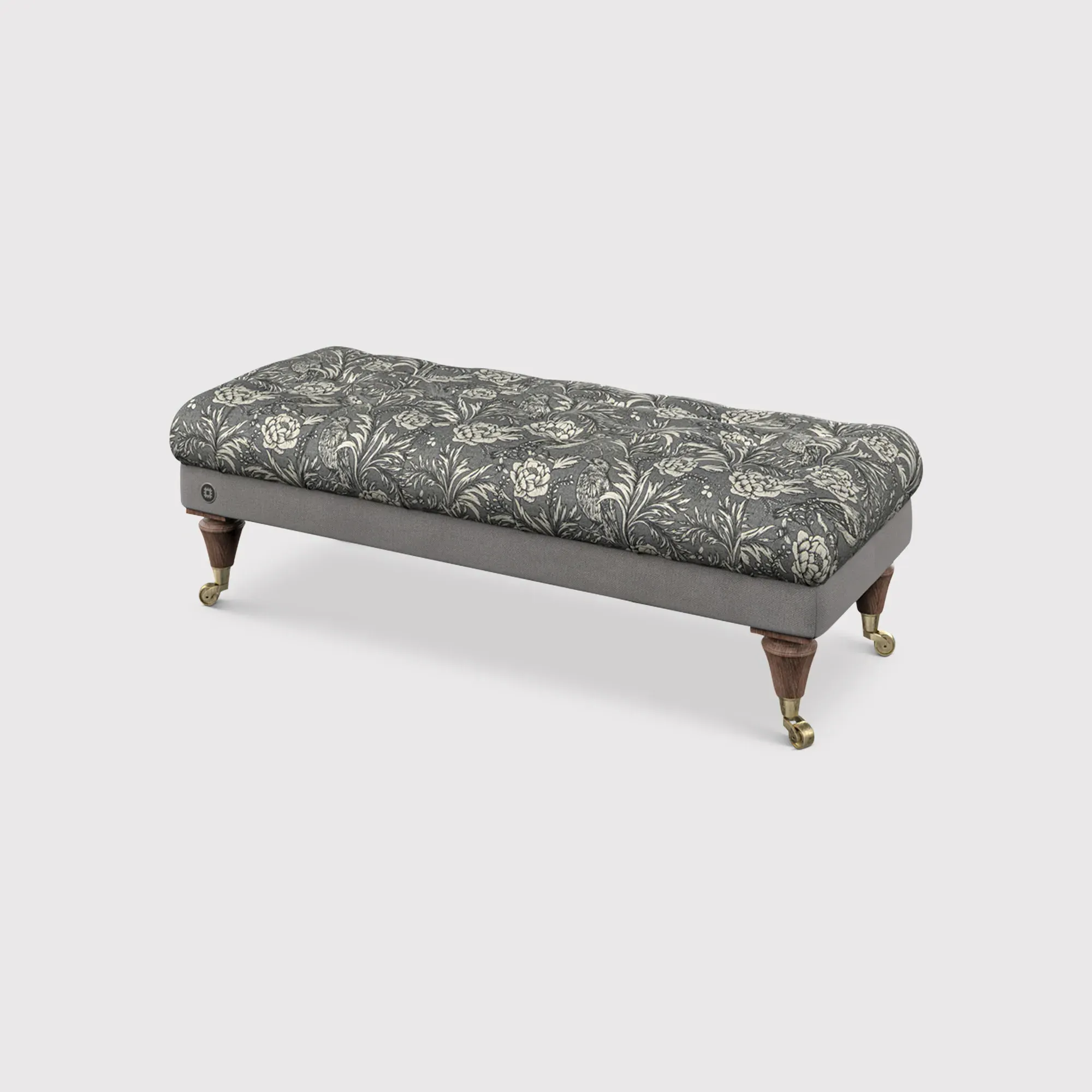 English Heritage Finch Footstool - Fabric image