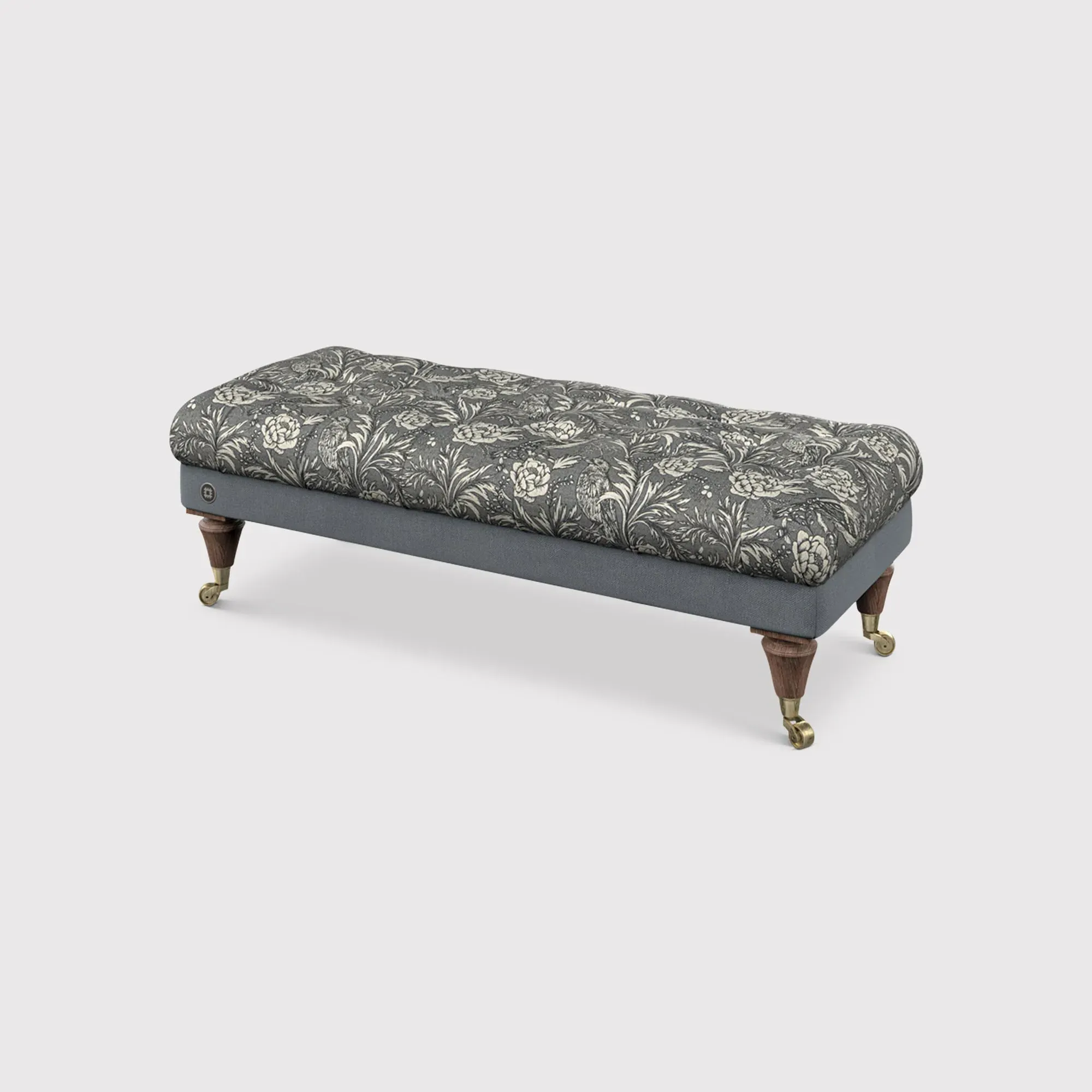 English Heritage Finch Footstool - Fabric image