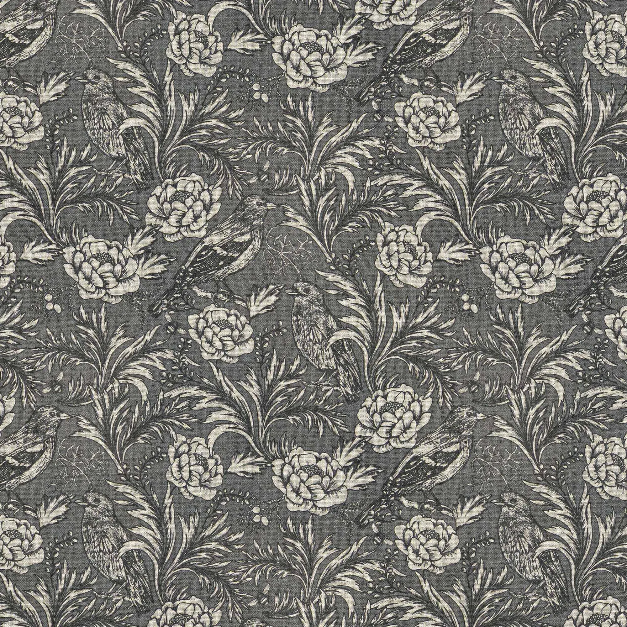 English Heritage Finch Footstool - Fabric