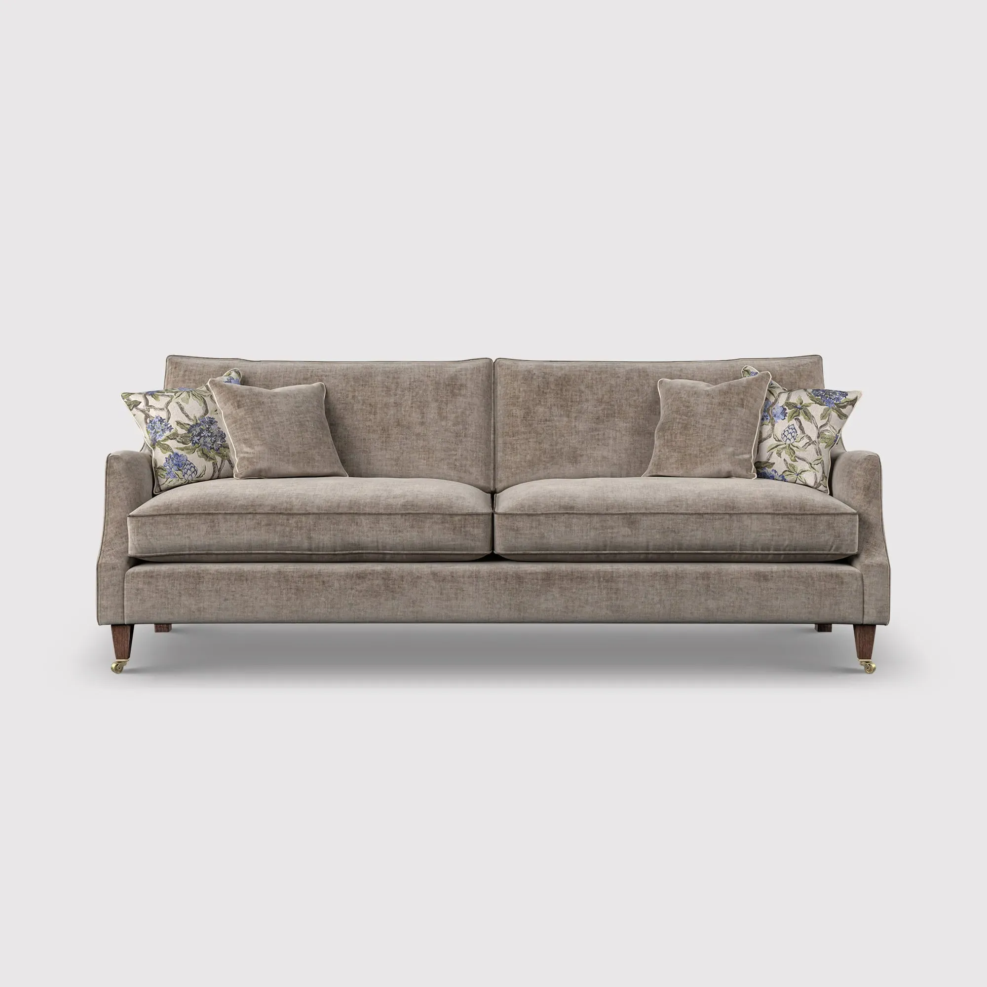 English Heritage Quarry Extra Large Sofa - Brown