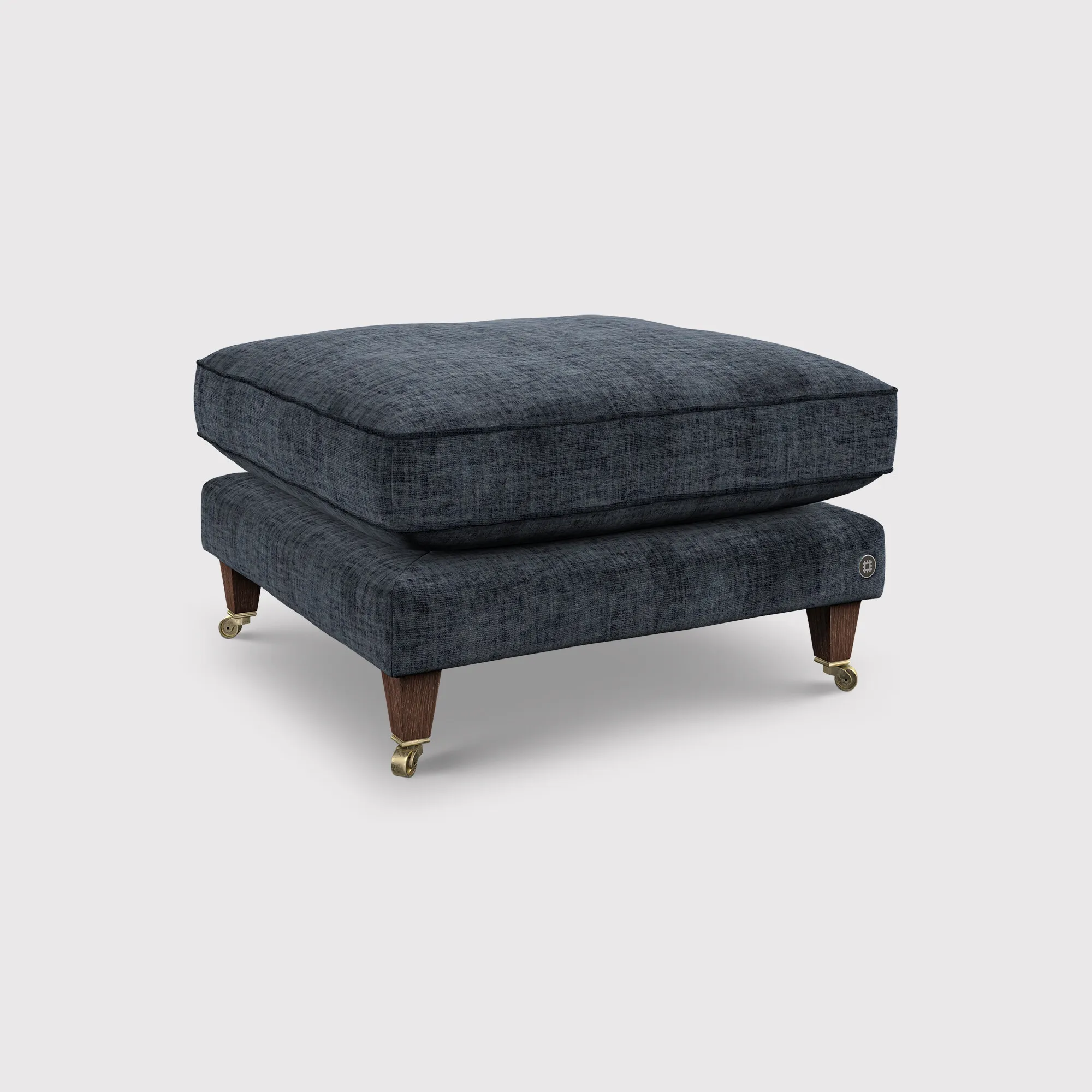 English Heritage Quarry Footstool - Black image