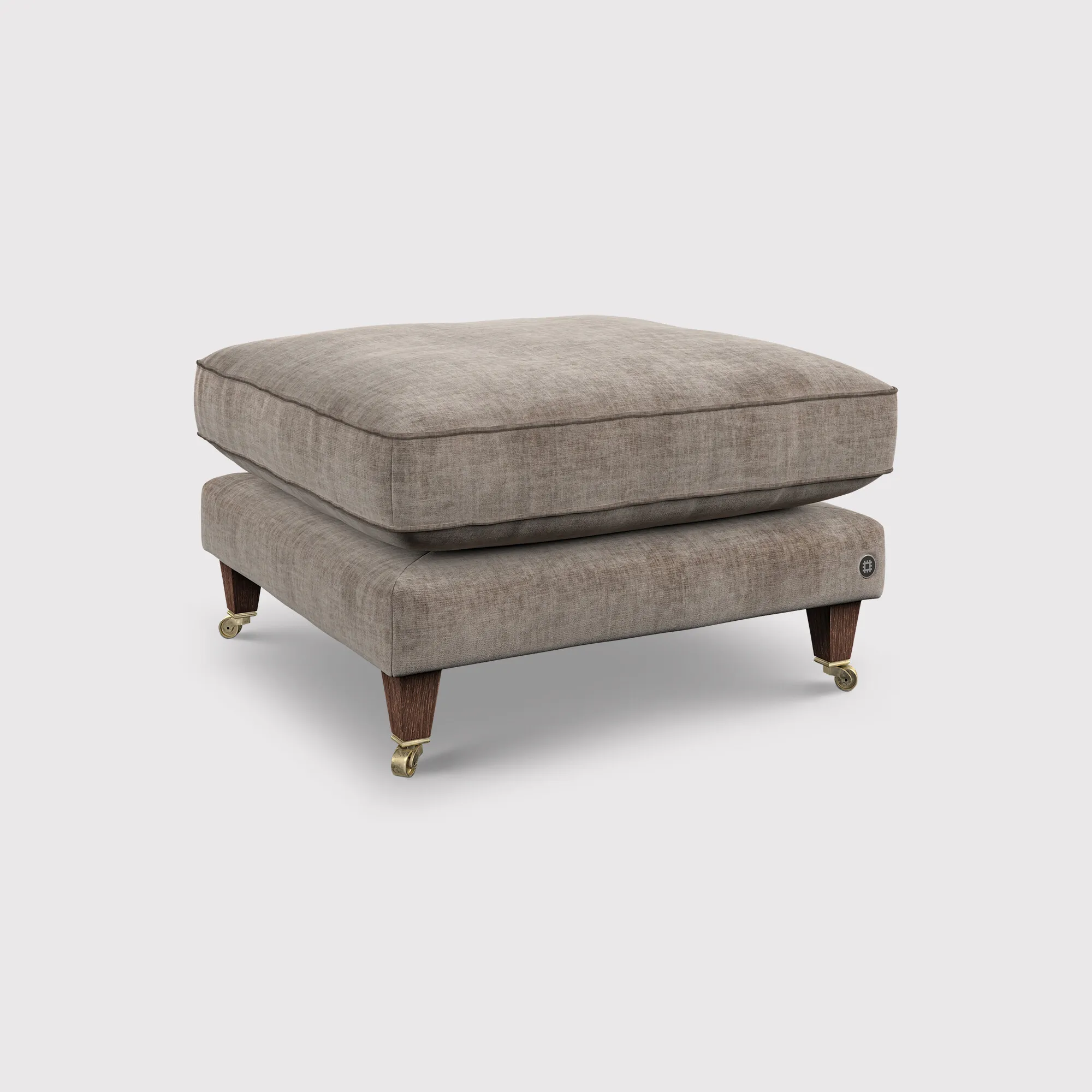 English Heritage Quarry Footstool - Brown