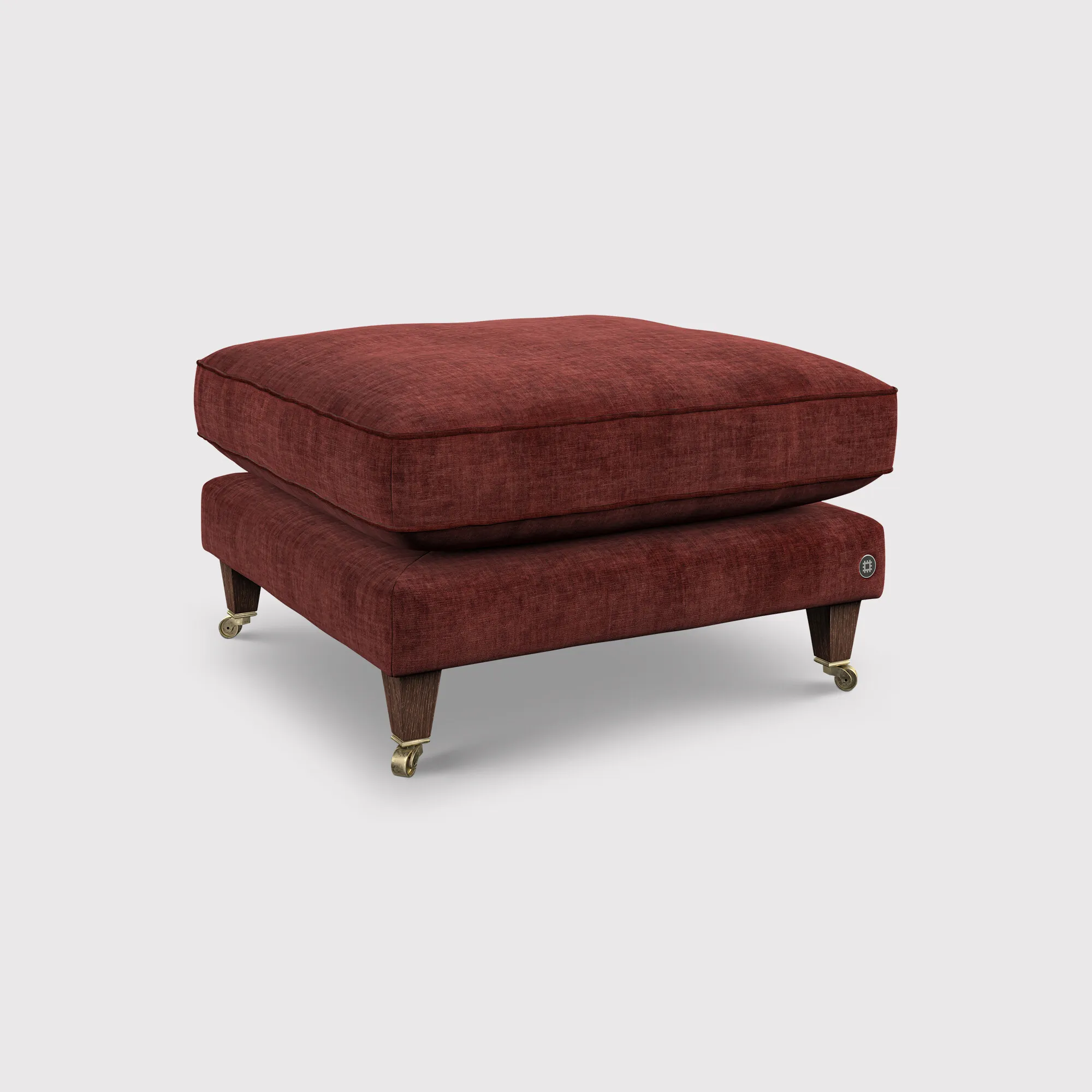 English Heritage Quarry Footstool - Red