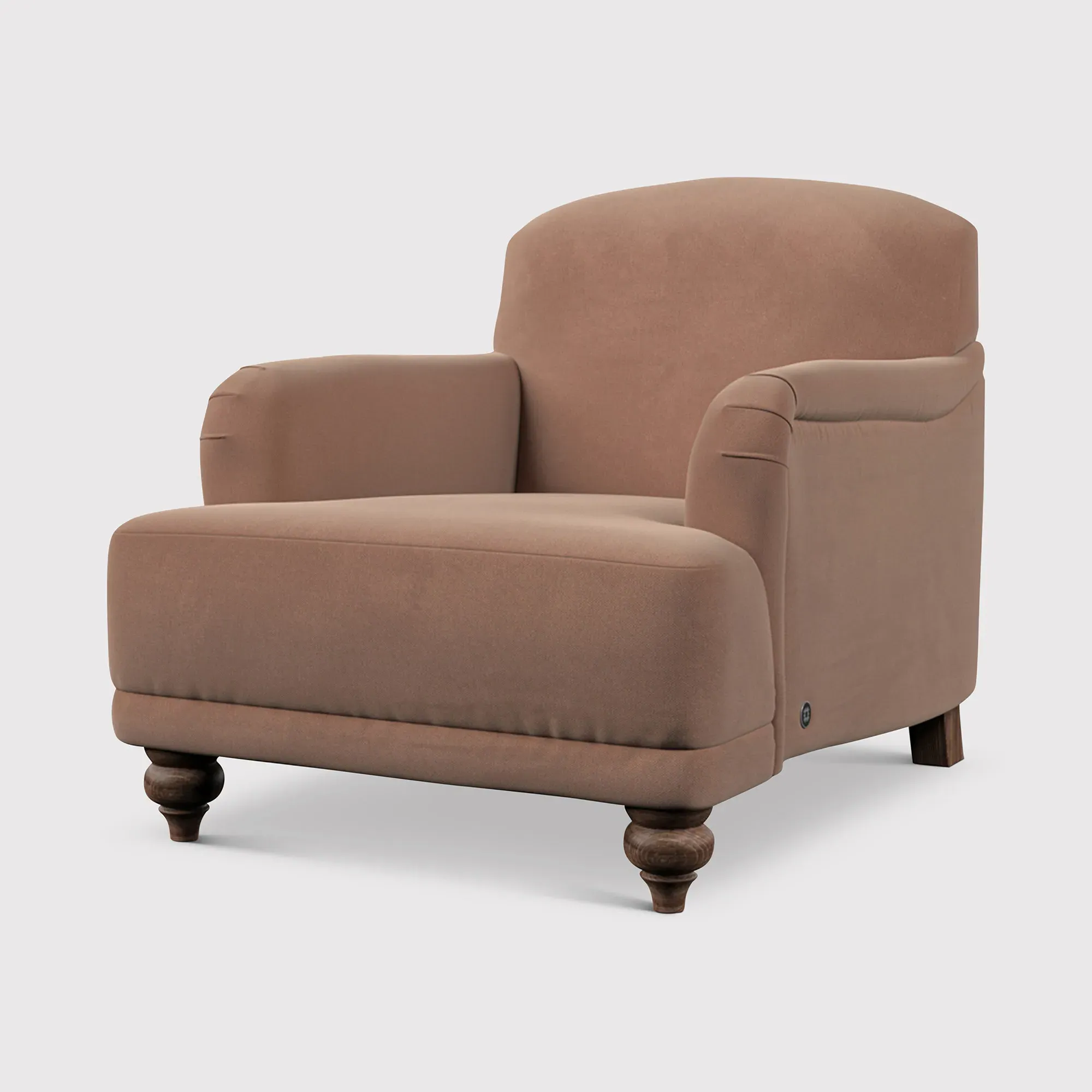 English Heritage Rosa Accent Armchair - Pink, Fabric