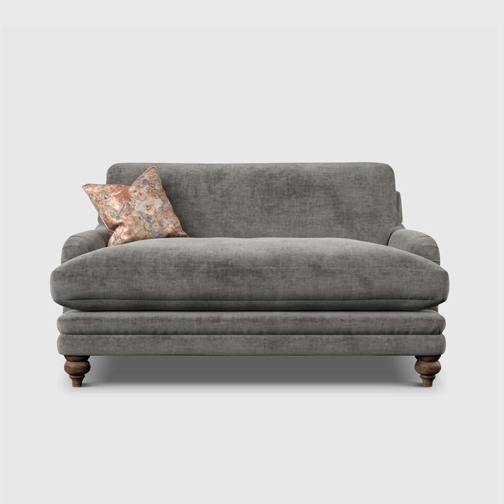 English Heritage Rosa Cuddler - Grey, Fabric