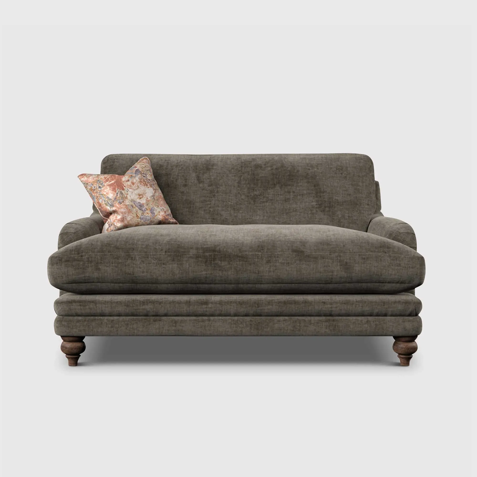 English Heritage Rosa Cuddler - Grey, Fabric