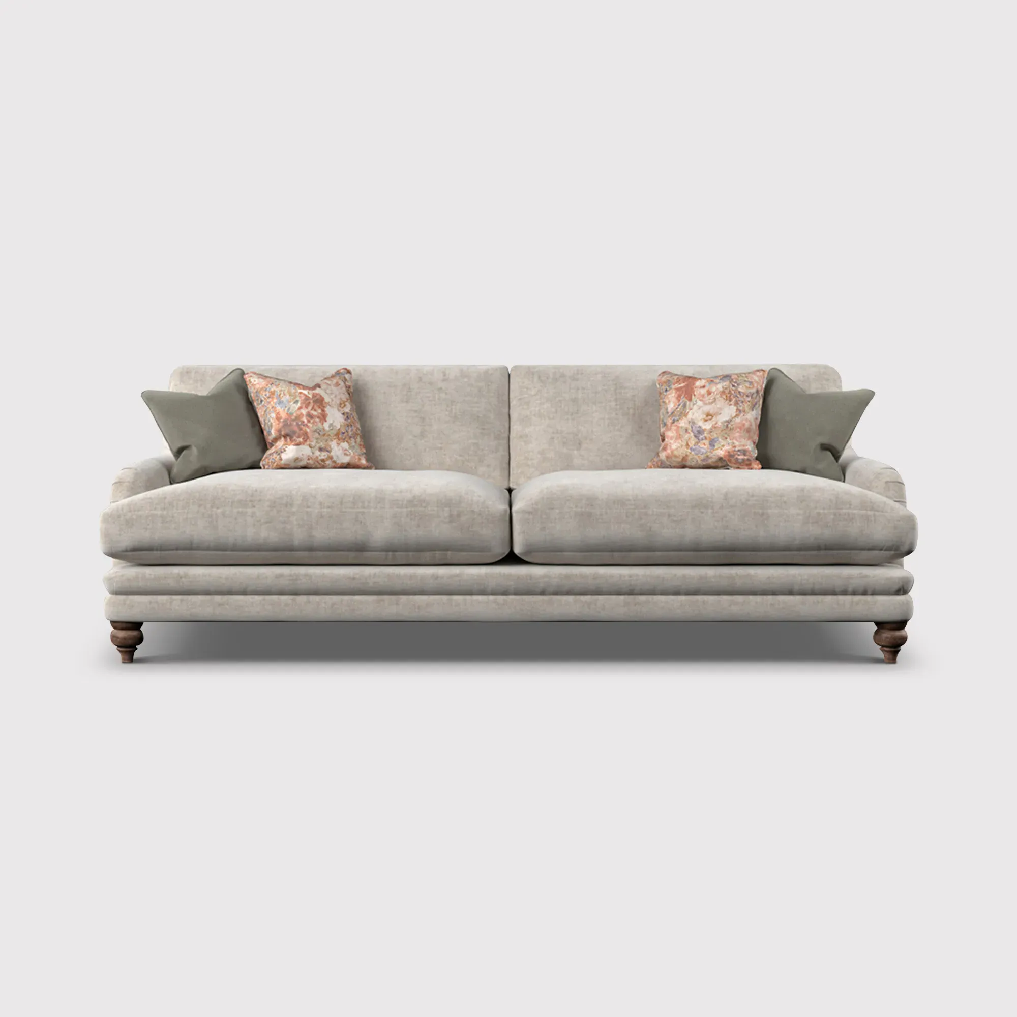 English Heritage Rosa Extra Large Sofa - Neutral, Fabric