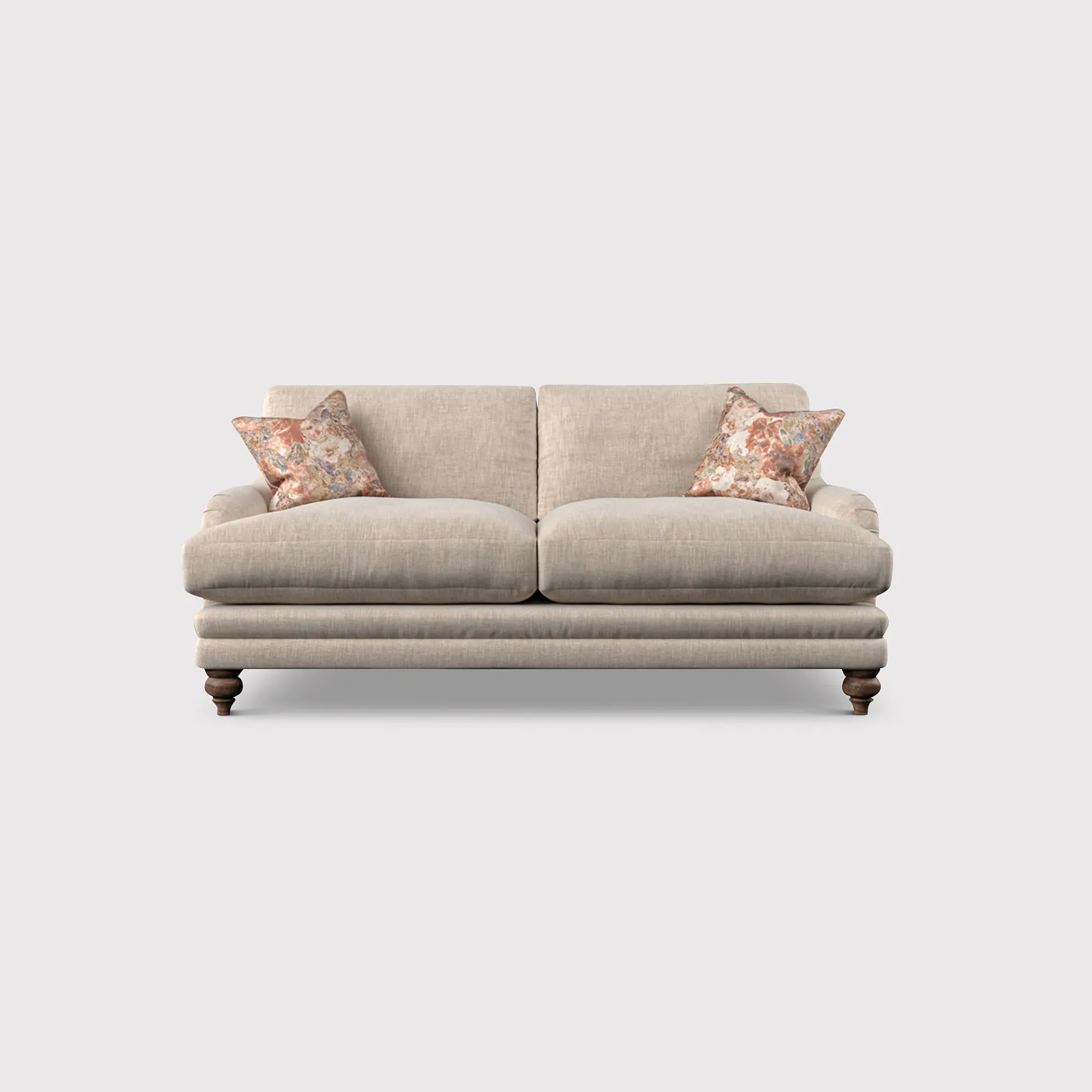 English Heritage Rosa Medium Sofa - Neutral, Fabric