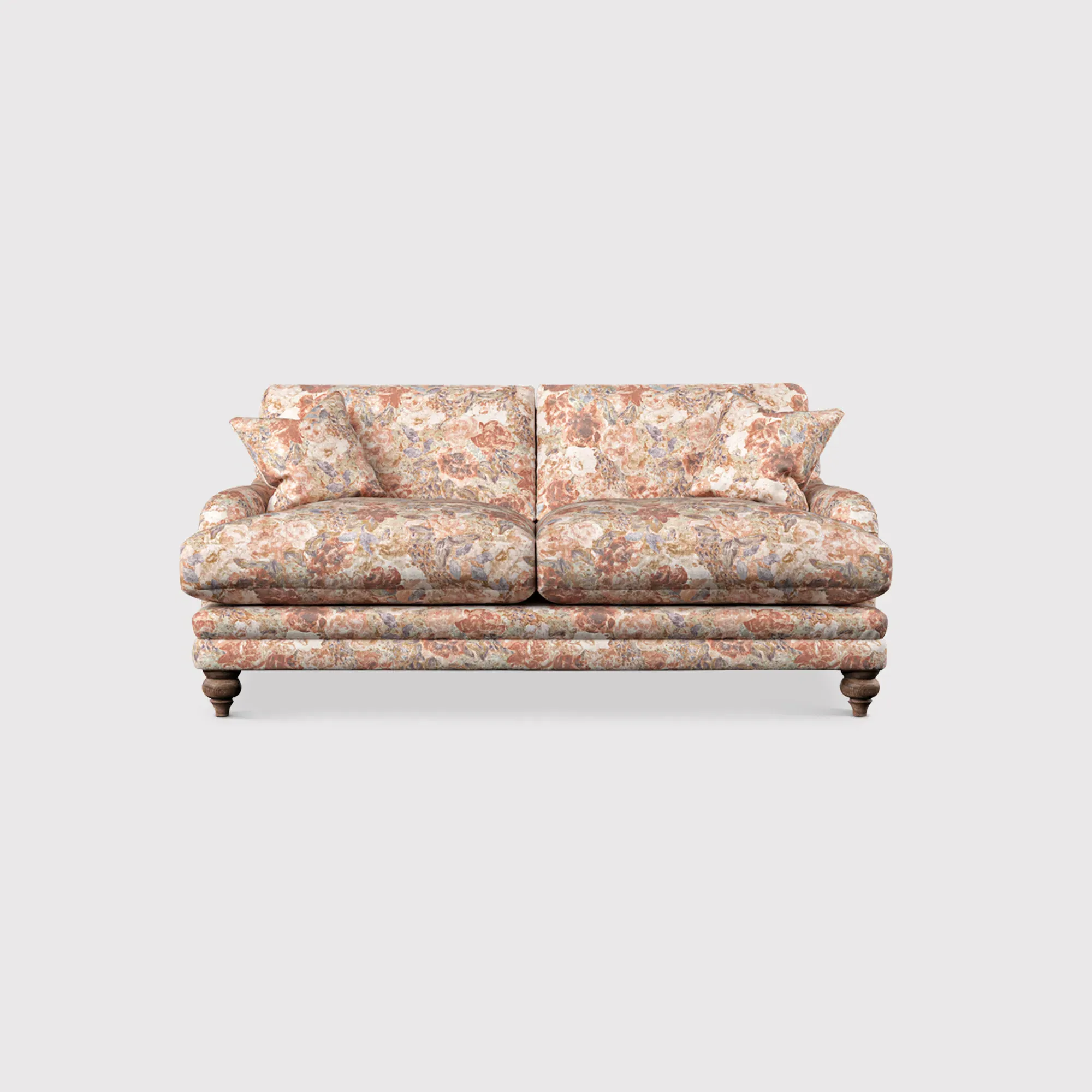 English Heritage Rosa Medium Sofa - Pink, Fabric