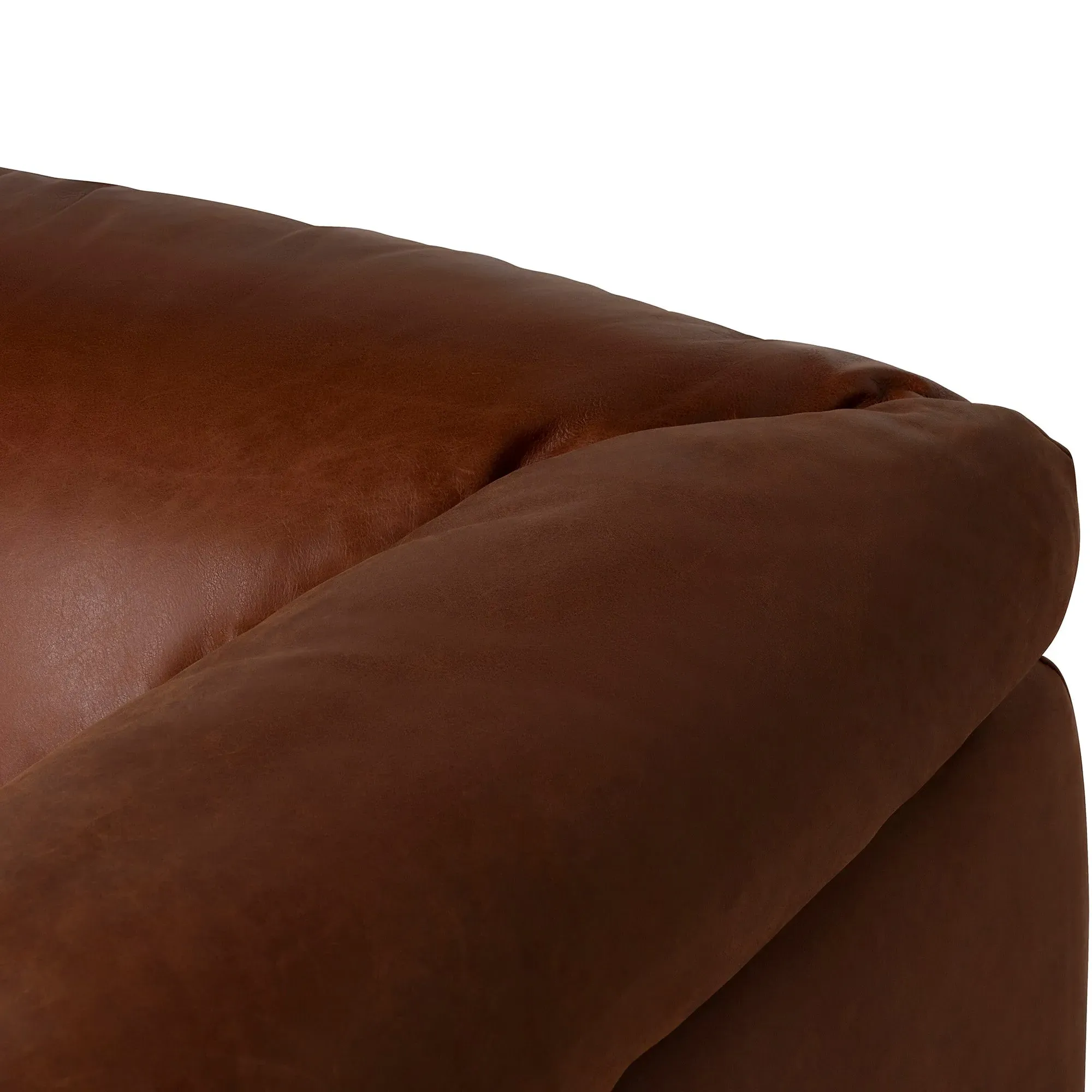 Epping 2-Seater Sofa - Brown, Leather