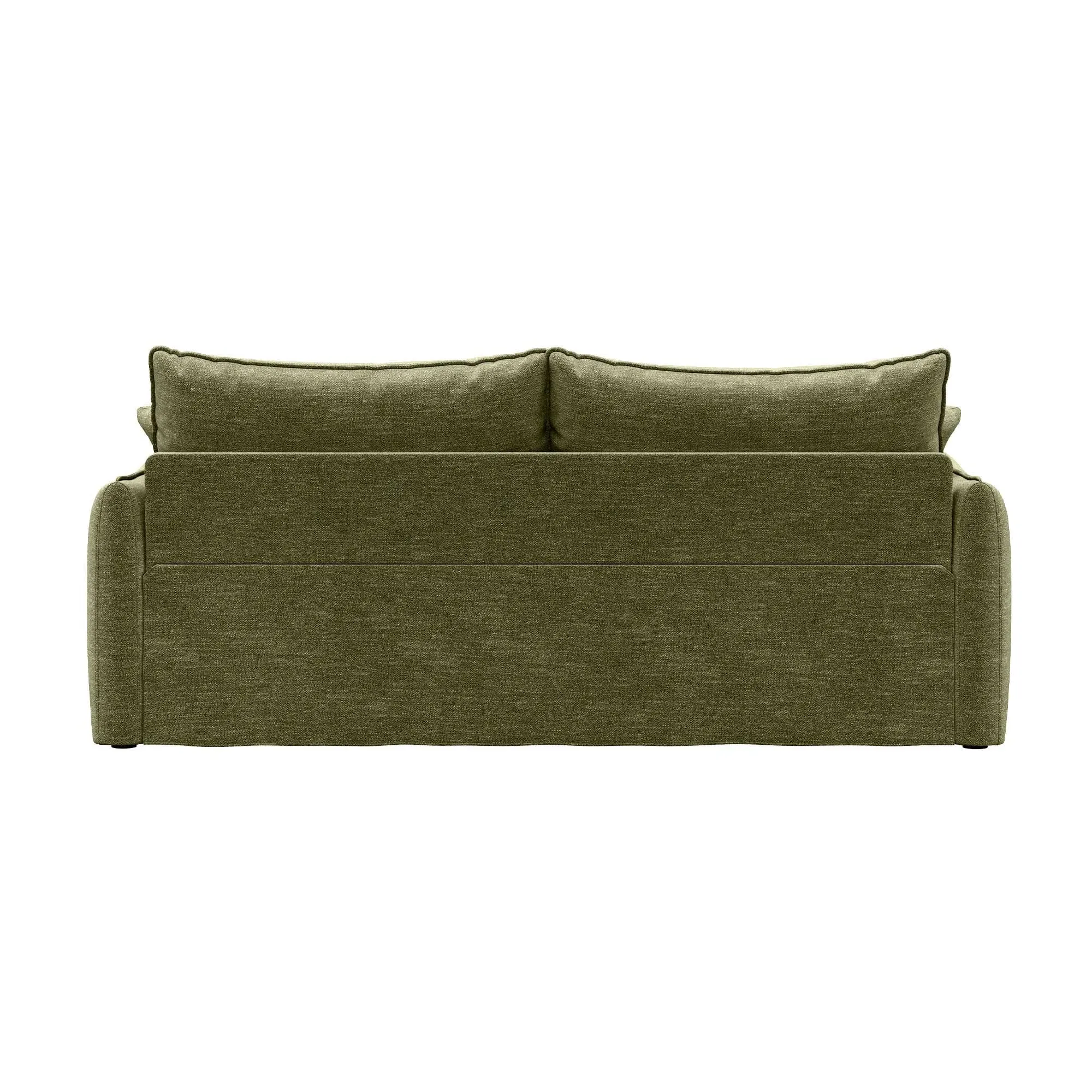 Epsom Sofa Bed with 2 Throw Pillows - Fabric