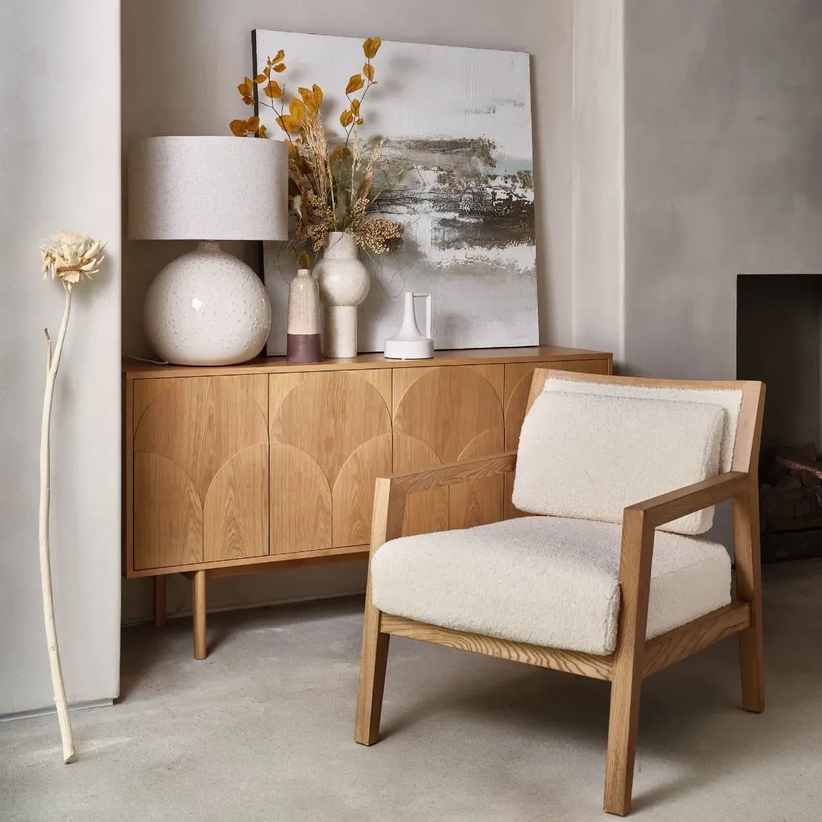 Ercol Amalfi Sideboard - Neutral, Oak