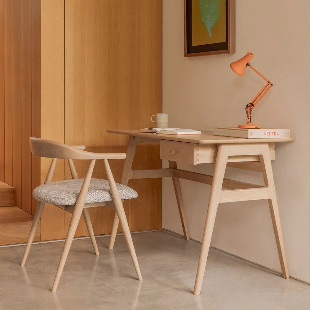 Ercol Ballatta Desk - Neutral, Oak