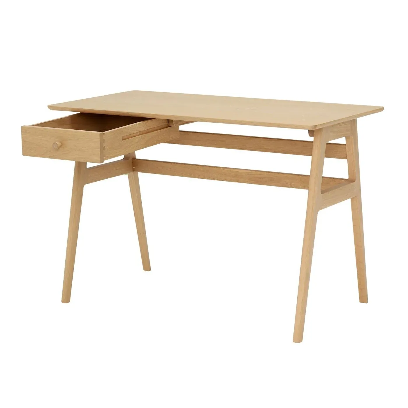 Ercol Ballatta Desk - Neutral, Oak