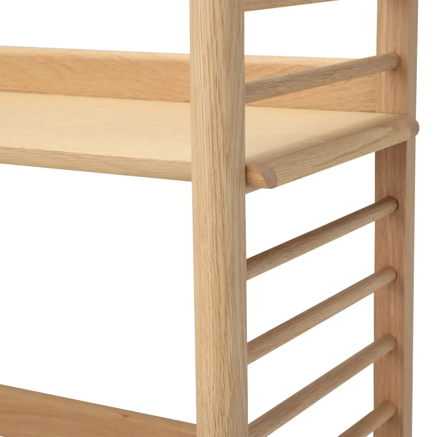 Ercol Ballatta Shelving Unit - Neutral, Oak