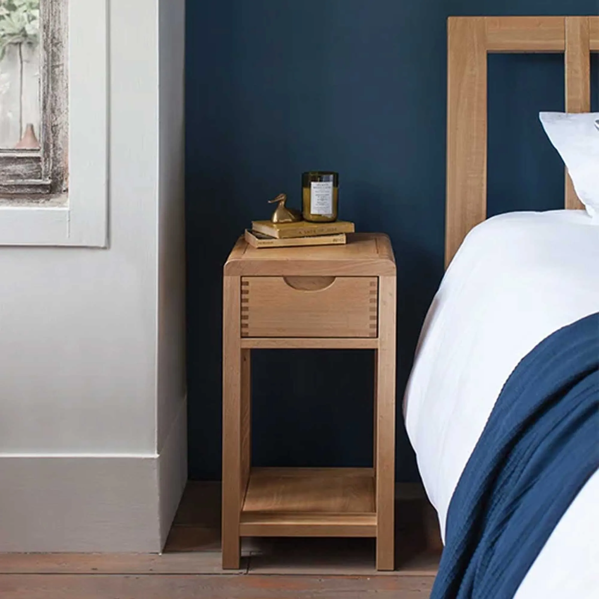 Ercol Bosco Compact Side Table - Brown, Oak