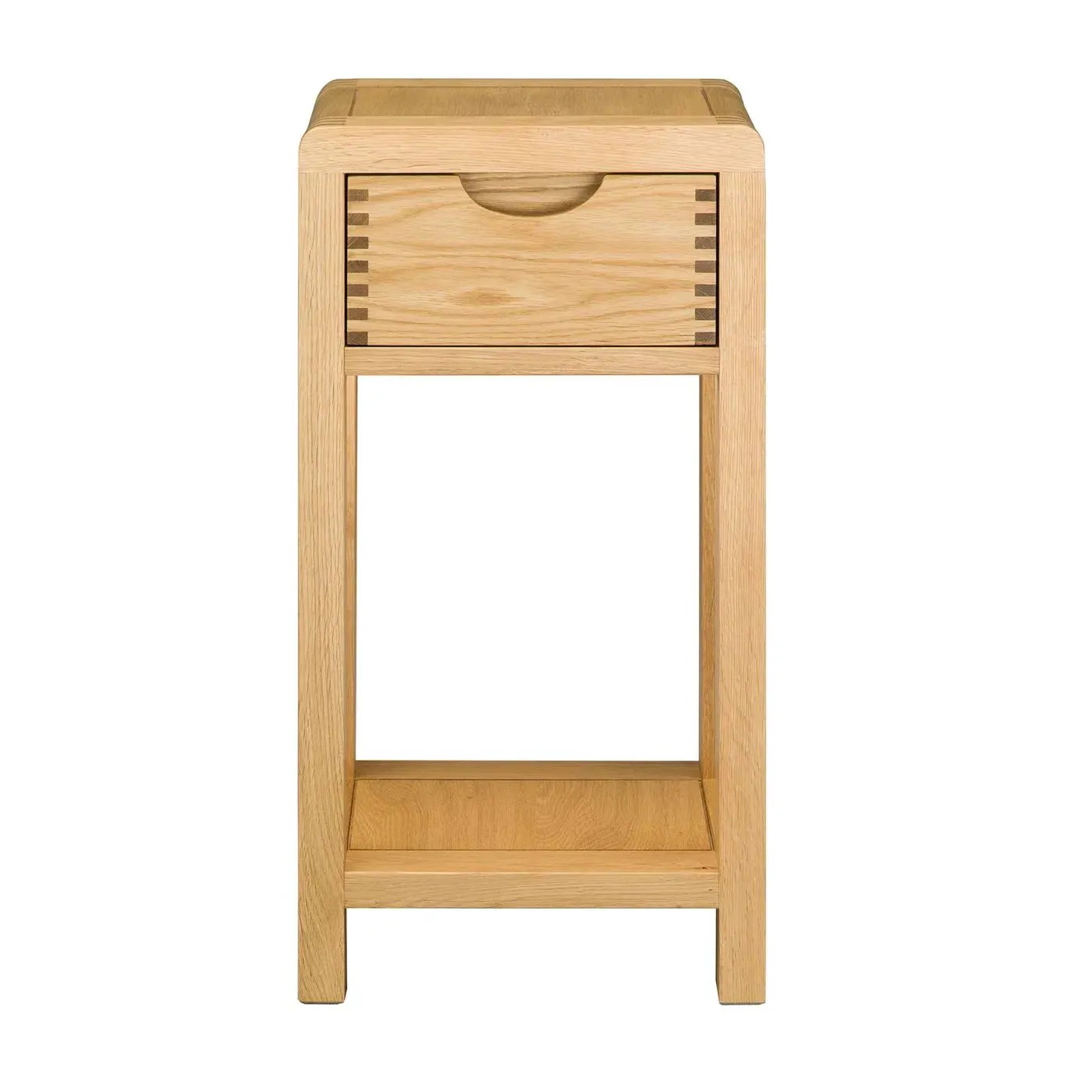 Ercol Bosco Compact Side Table - Brown, Oak