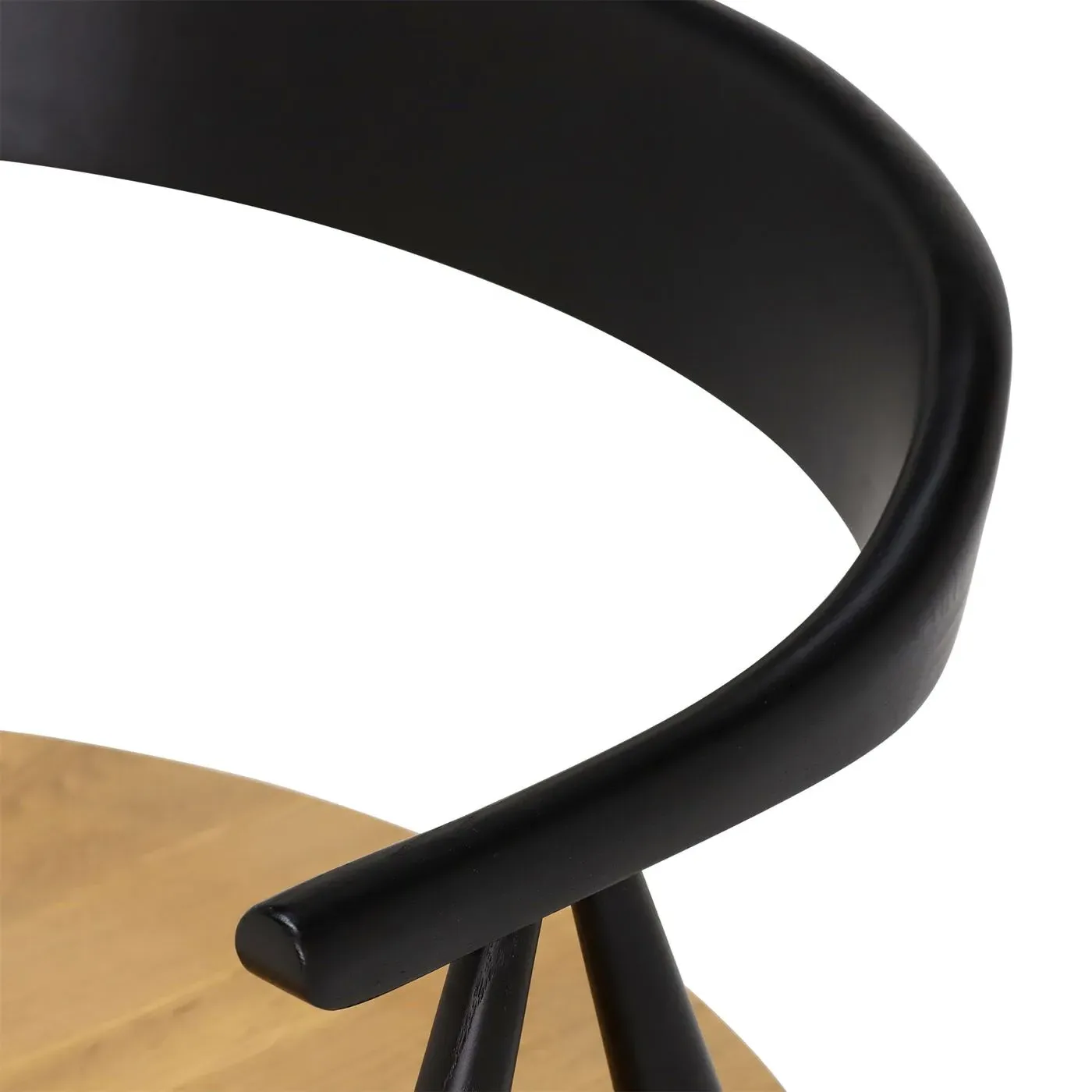 Ercol Como Armchair - Black, Oak