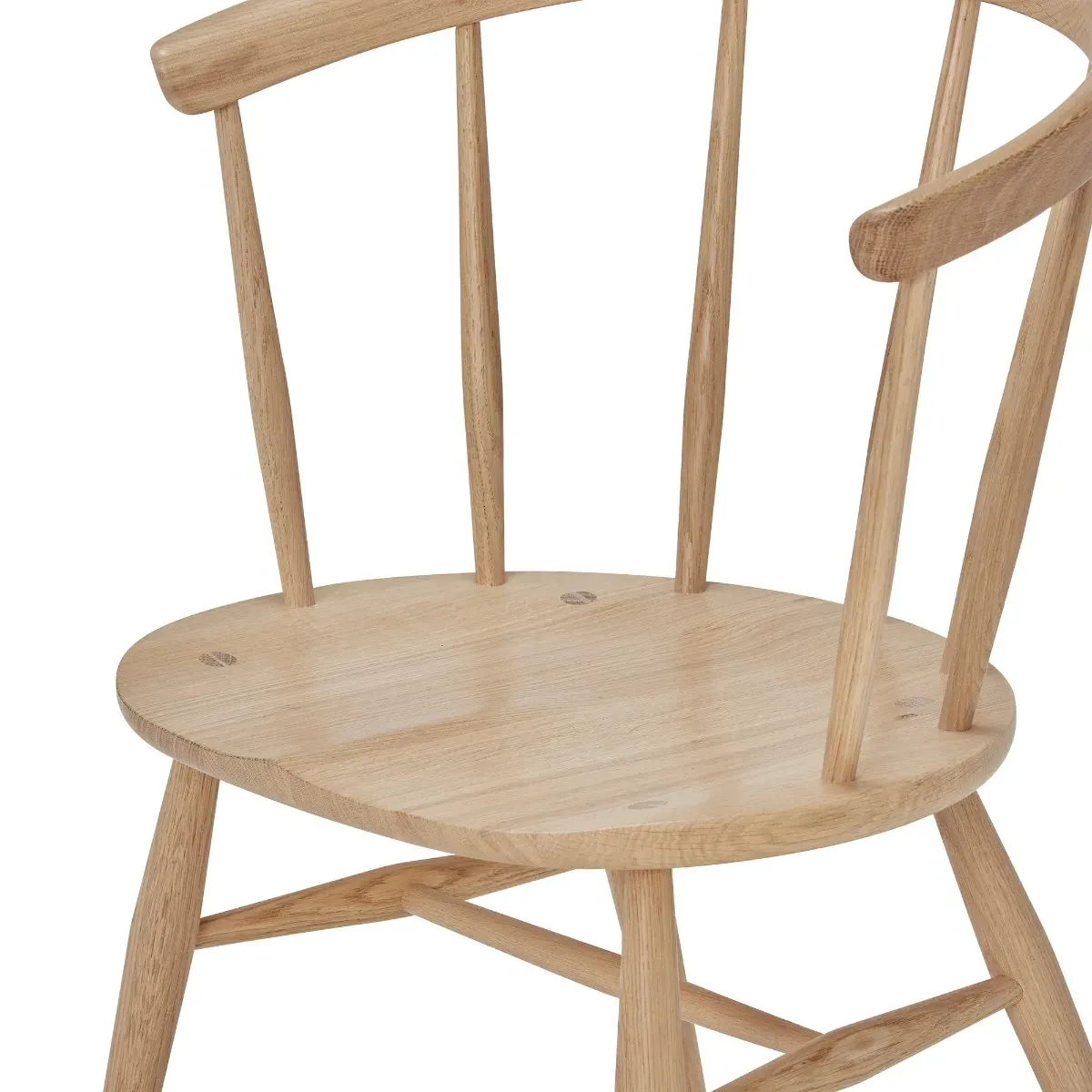 Ercol Heritage Armchair - Neutral, Oak