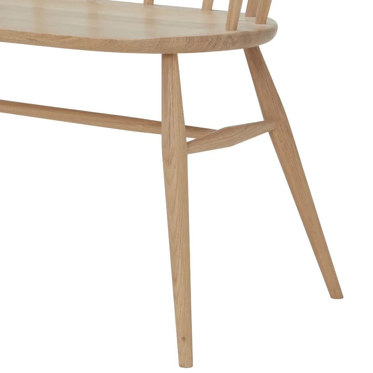 Ercol Heritage Loveseat Sofa - Neutral, Oak