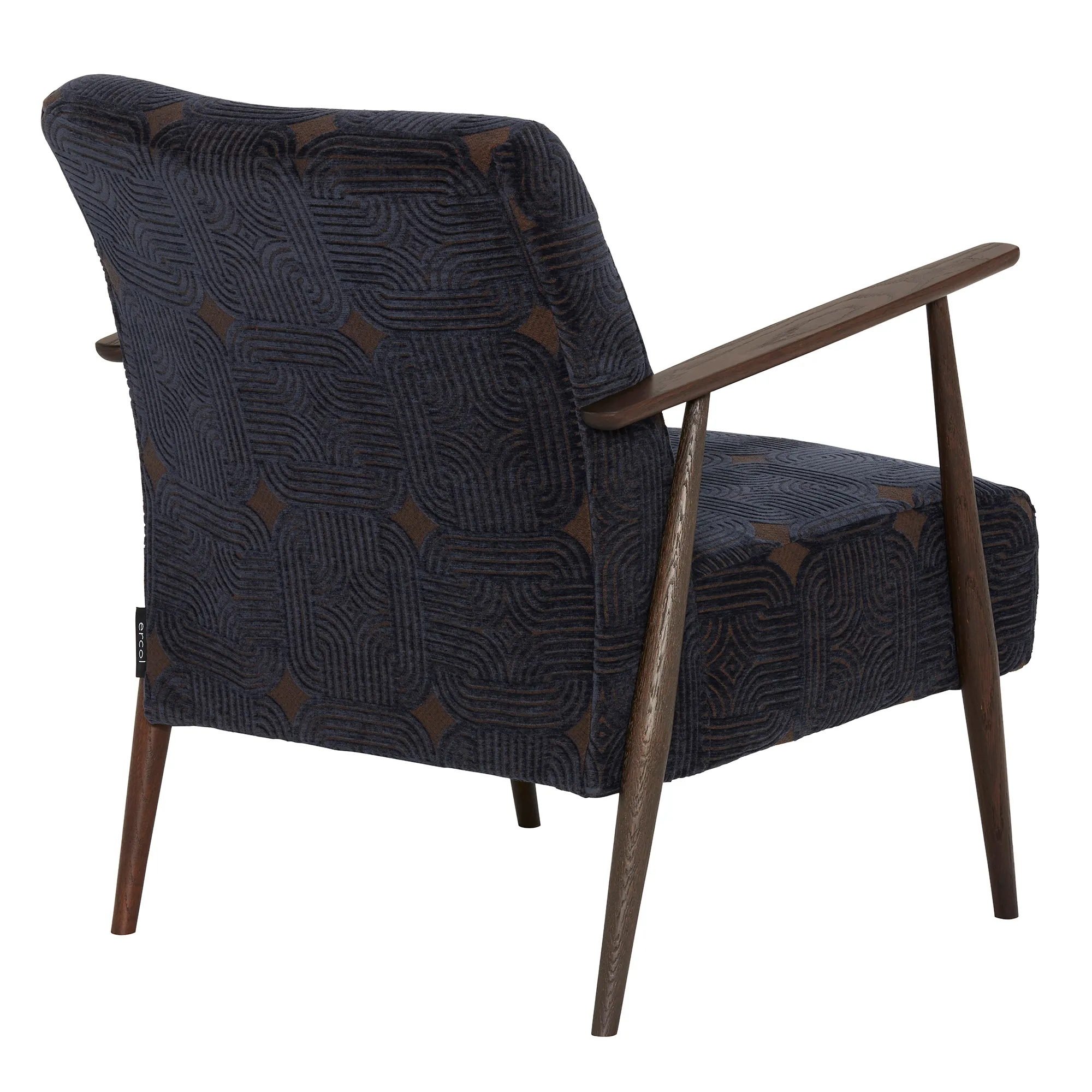 Ercol Marlia Accent Chair - Blue, Fabric